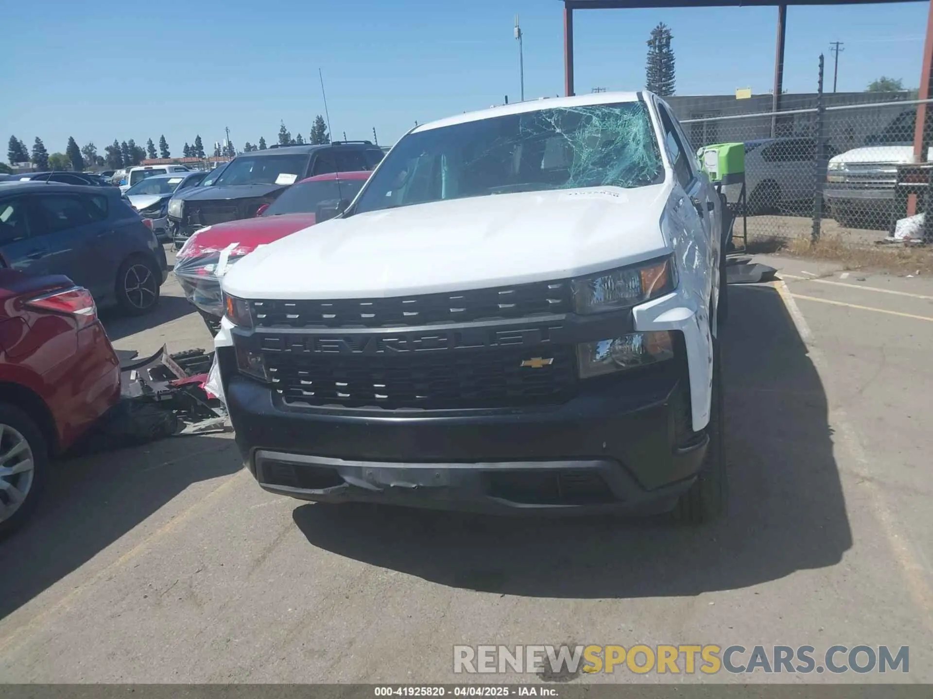 12 Photograph of a damaged car 3GCNWAEF1MG338516 CHEVROLET SILVERADO 1500 2021