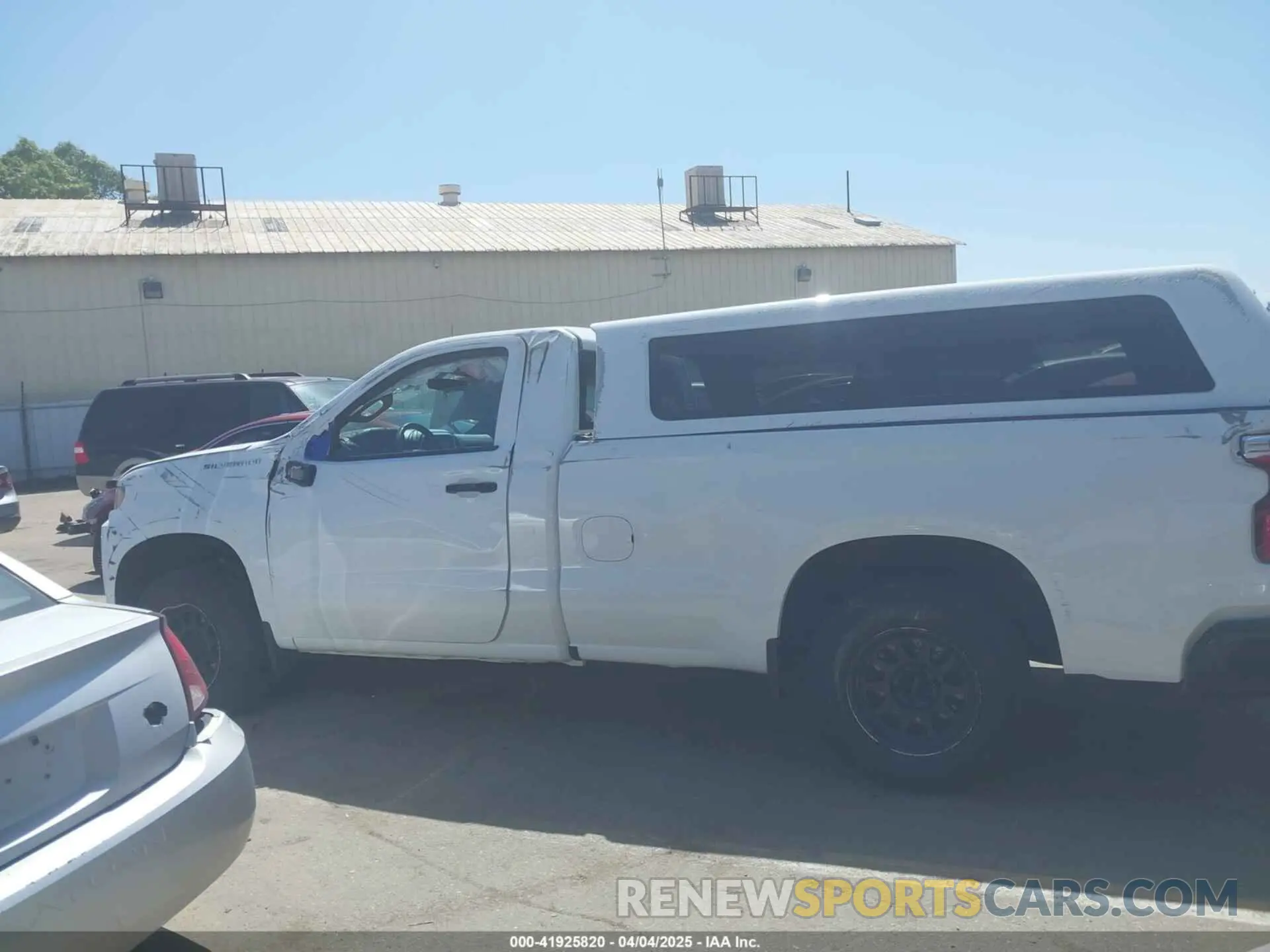 14 Photograph of a damaged car 3GCNWAEF1MG338516 CHEVROLET SILVERADO 1500 2021