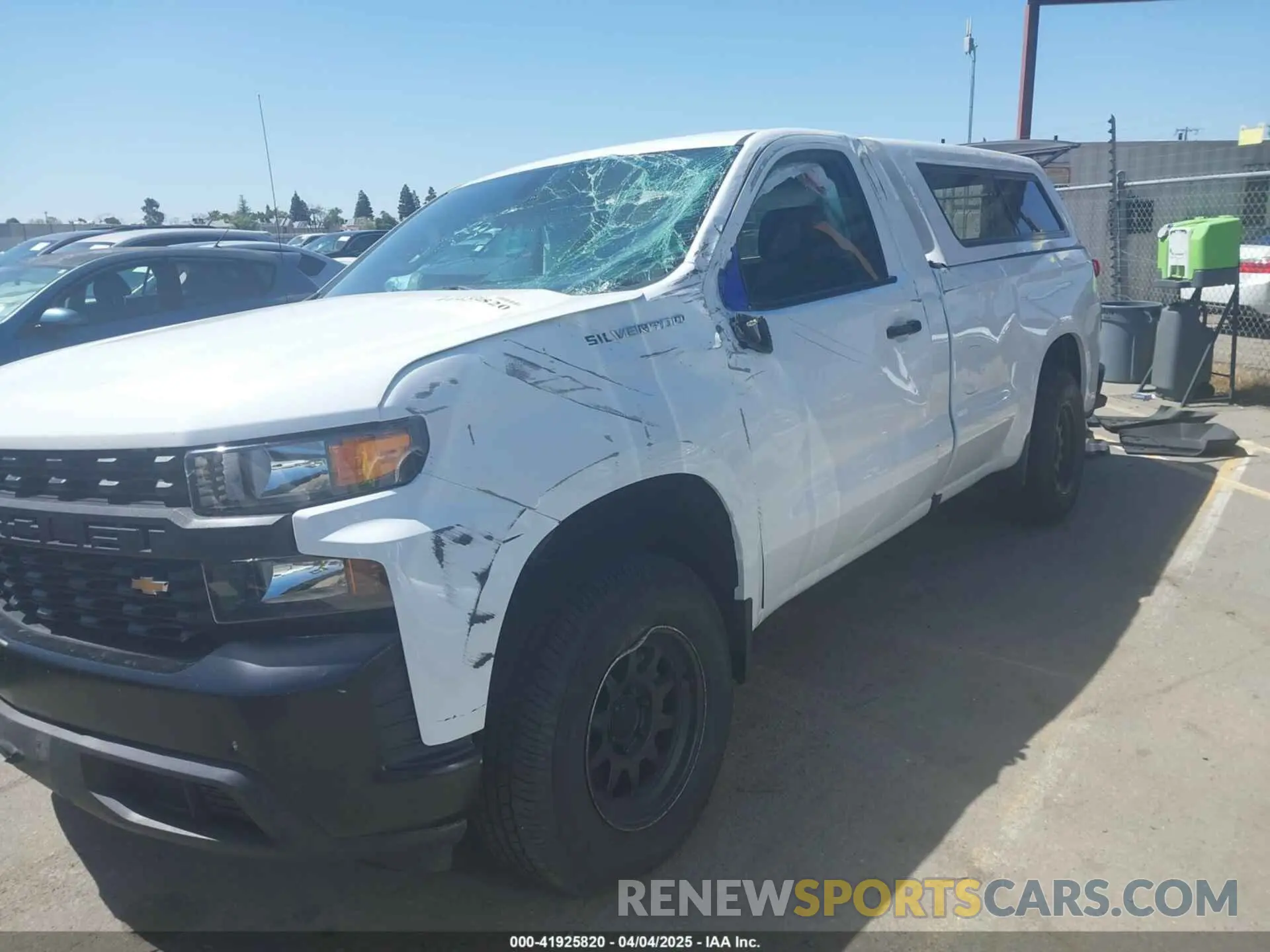 6 Photograph of a damaged car 3GCNWAEF1MG338516 CHEVROLET SILVERADO 1500 2021