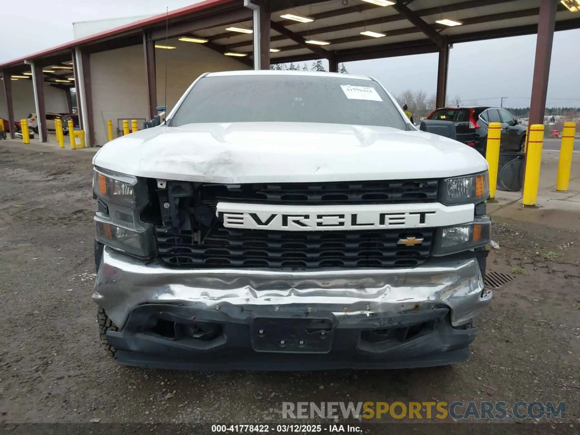 6 Photograph of a damaged car 3GCNWAEF4MG303016 CHEVROLET SILVERADO 1500 2021