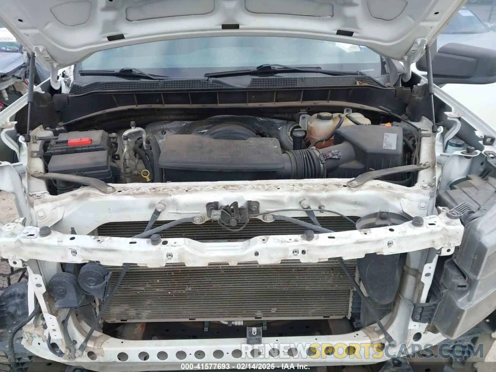 10 Photograph of a damaged car 3GCNWAEF4MG336162 CHEVROLET SILVERADO 1500 2021