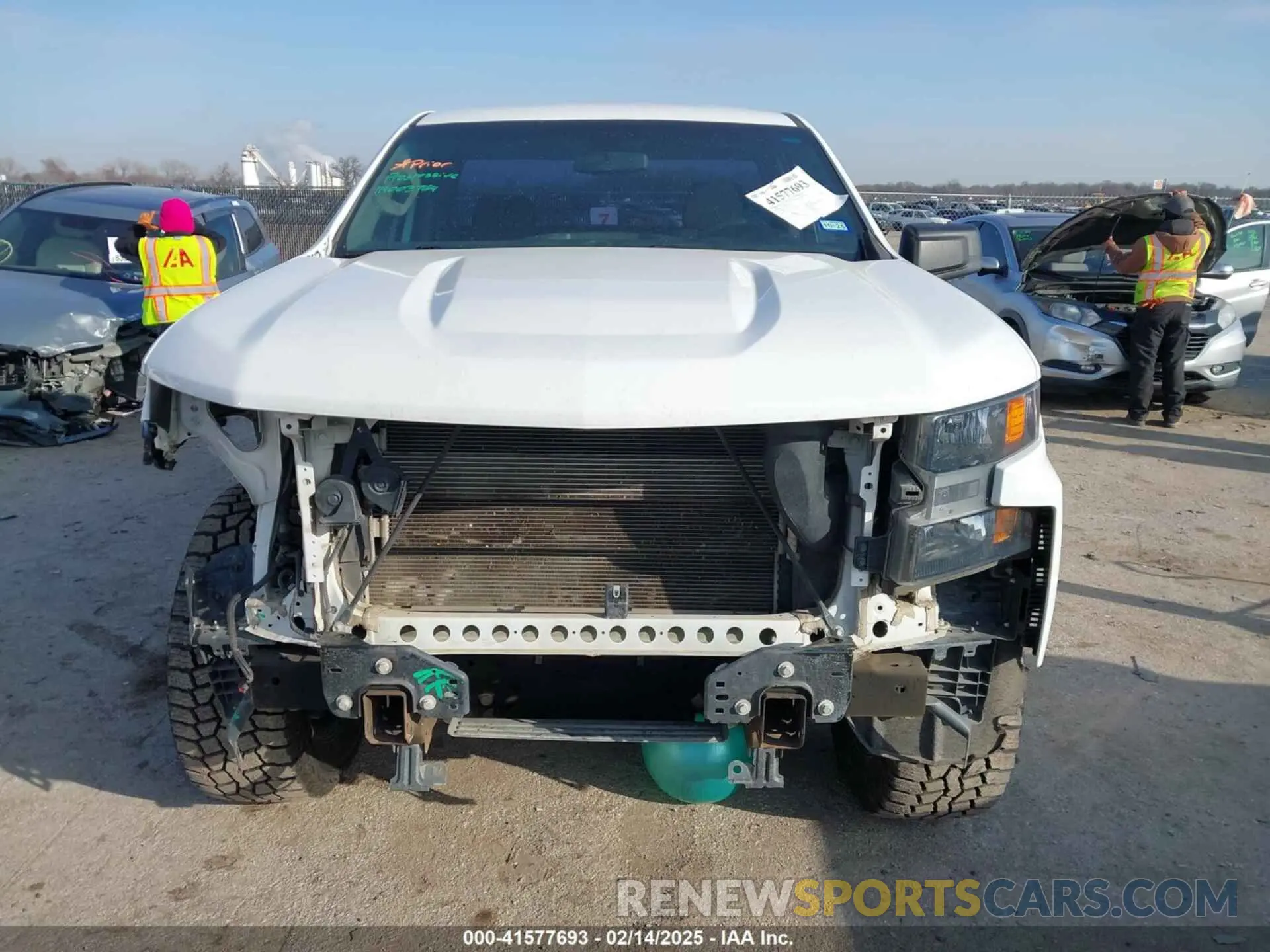 12 Photograph of a damaged car 3GCNWAEF4MG336162 CHEVROLET SILVERADO 1500 2021