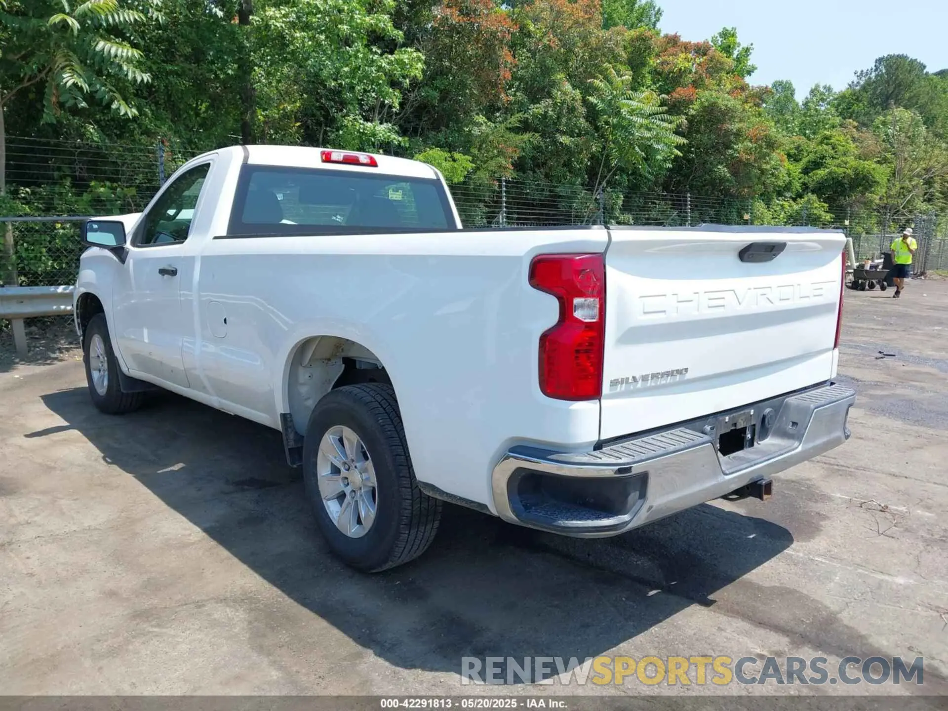 3 Photograph of a damaged car 3GCNWAEF6MG314289 CHEVROLET SILVERADO 1500 2021