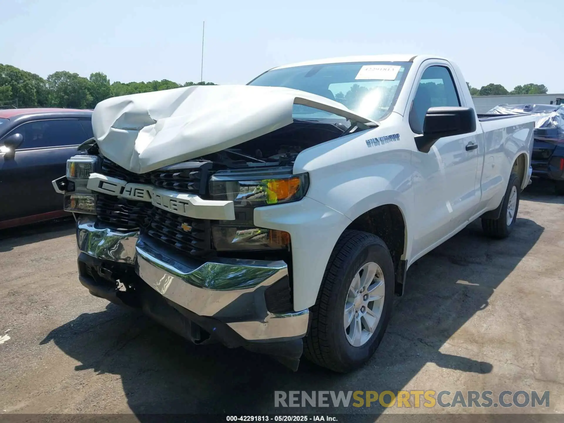 6 Photograph of a damaged car 3GCNWAEF6MG314289 CHEVROLET SILVERADO 1500 2021