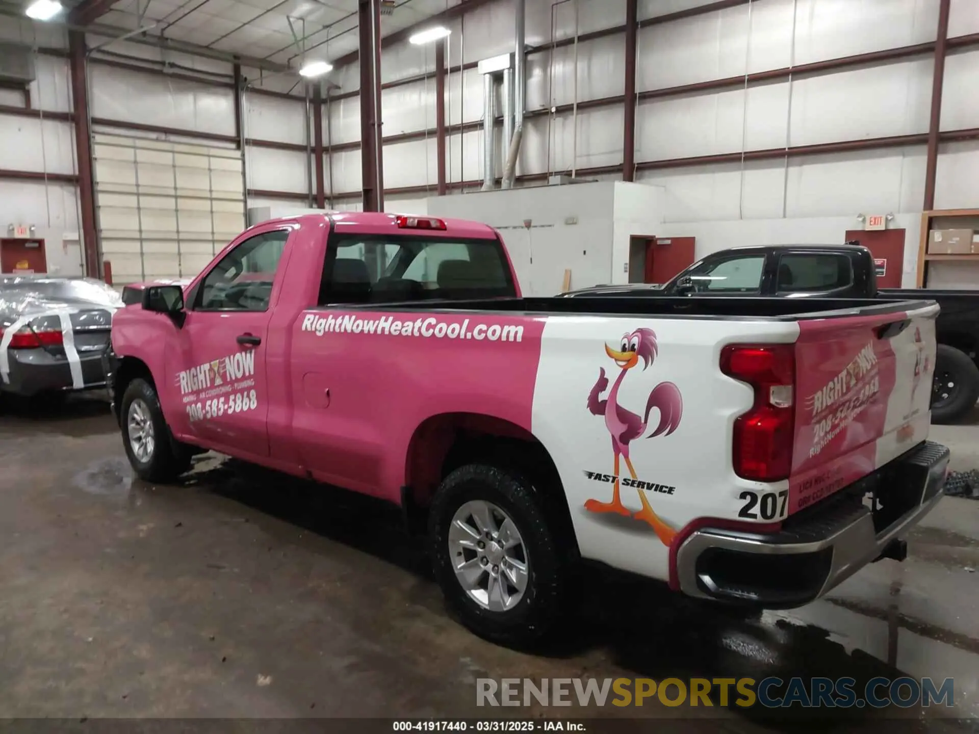 3 Photograph of a damaged car 3GCNWAEF9MG258252 CHEVROLET SILVERADO 1500 2021