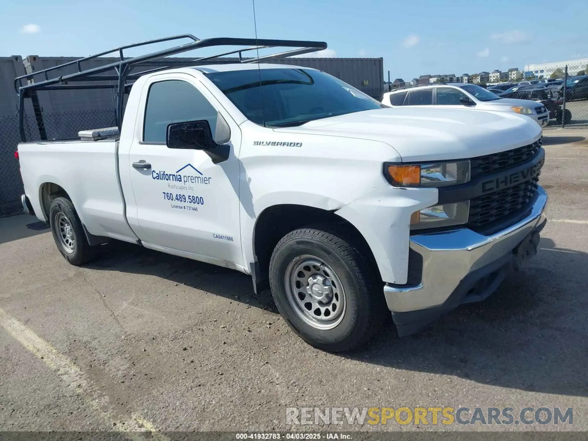 1 Photograph of a damaged car 3GCNWAEH5MG239795 CHEVROLET SILVERADO 1500 2021
