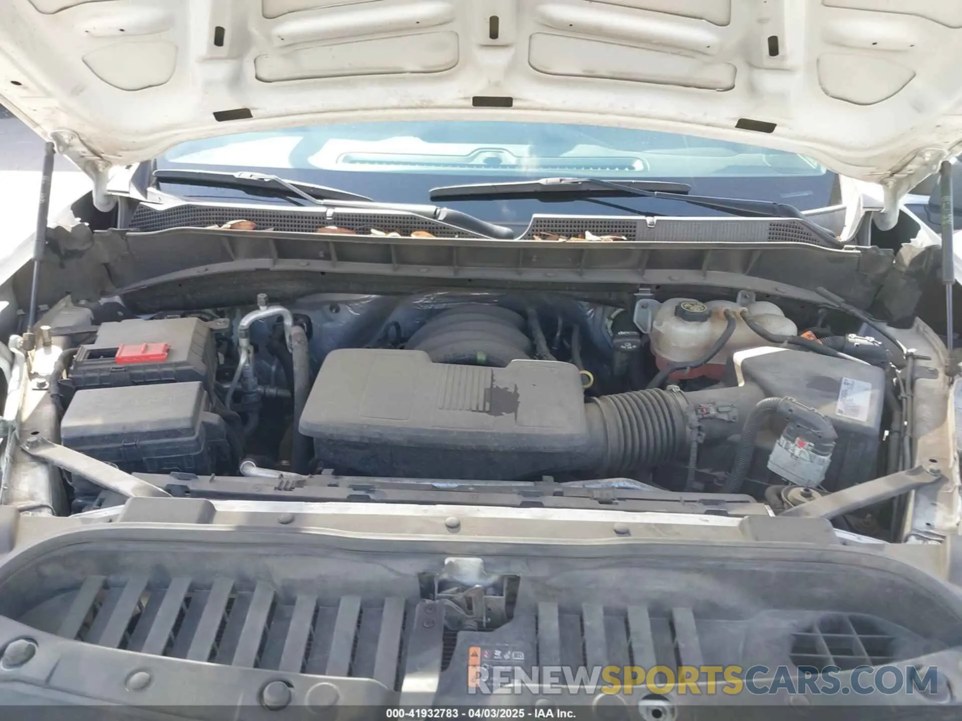 10 Photograph of a damaged car 3GCNWAEH5MG239795 CHEVROLET SILVERADO 1500 2021