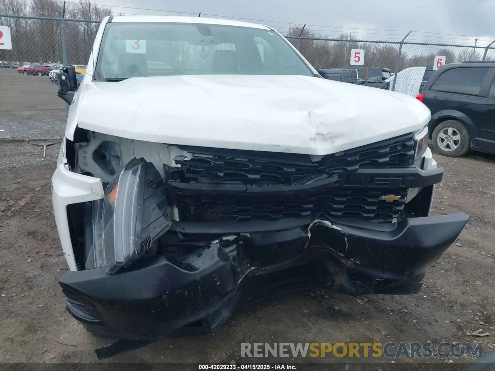 6 Photograph of a damaged car 3GCNWAEH5MG369642 CHEVROLET SILVERADO 1500 2021