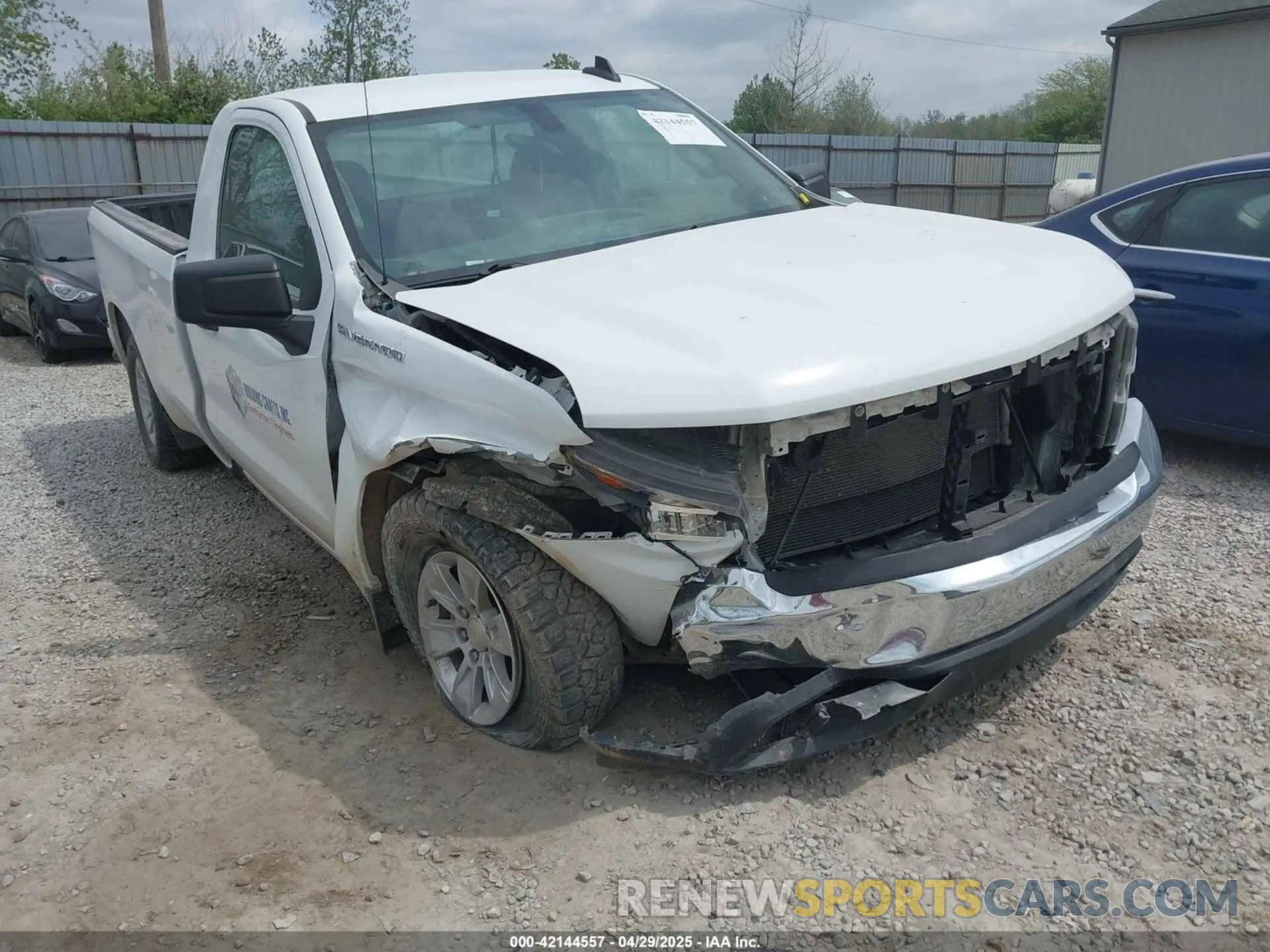 6 Photograph of a damaged car 3GCNWAEH6MG316044 CHEVROLET SILVERADO 1500 2021