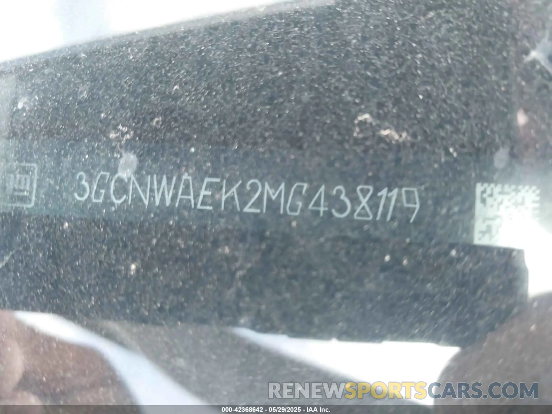 9 Photograph of a damaged car 3GCNWAEK2MG438119 CHEVROLET SILVERADO 1500 2021