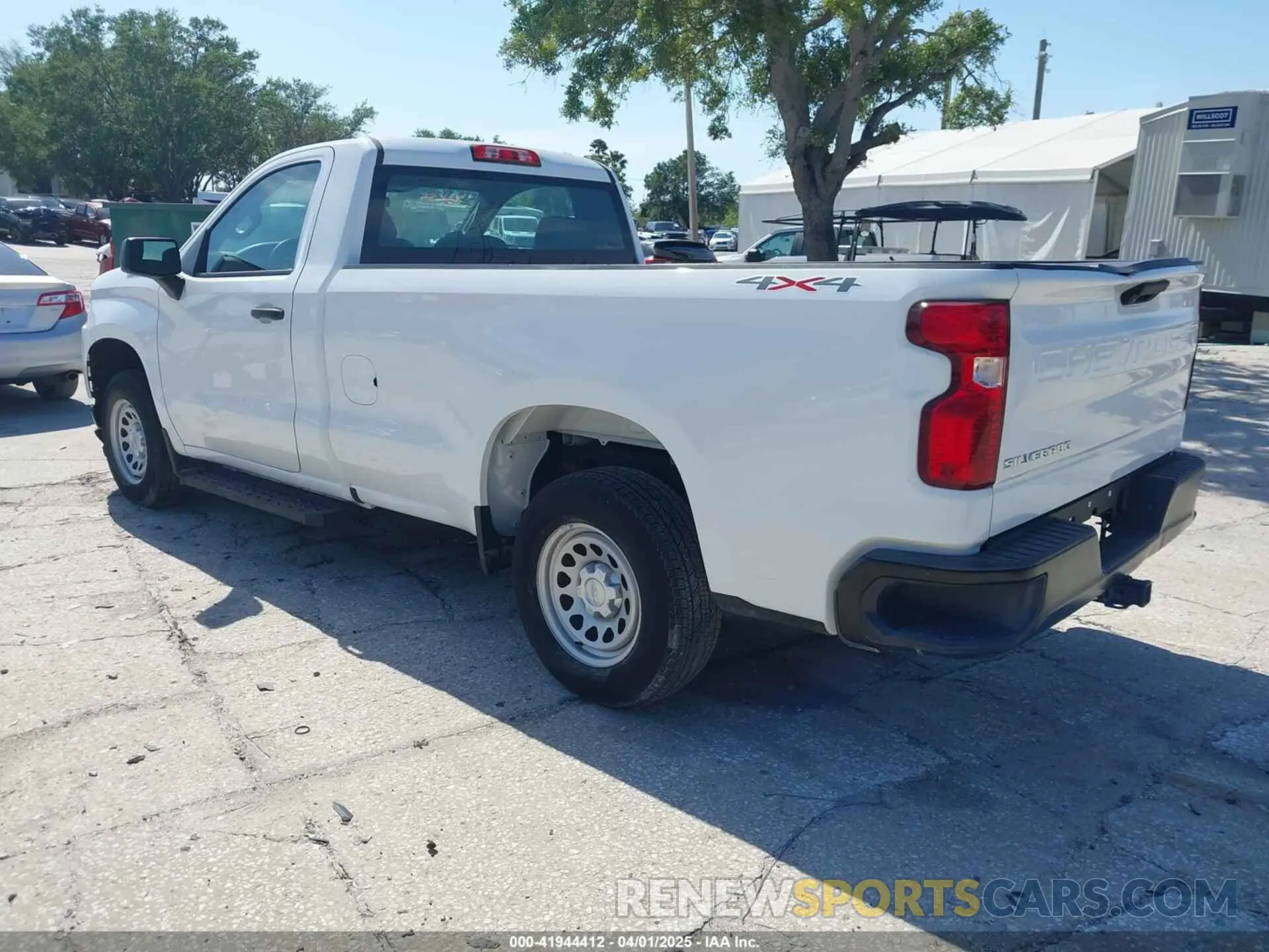3 Photograph of a damaged car 3GCNYAEH1MG295419 CHEVROLET SILVERADO 1500 2021
