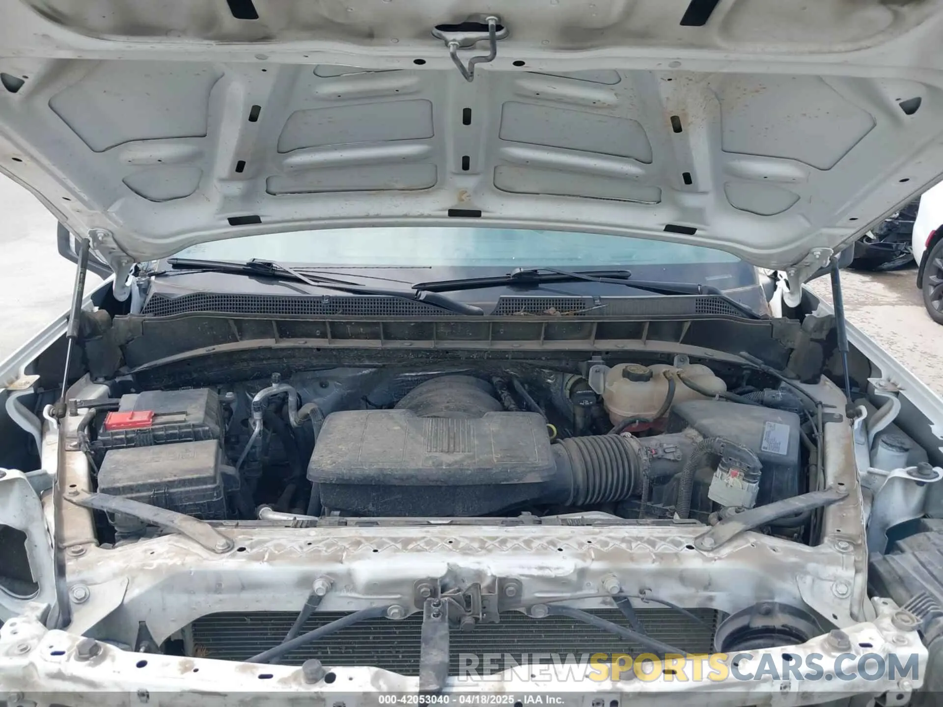 10 Photograph of a damaged car 3GCNYAEH3MG479597 CHEVROLET SILVERADO 1500 2021