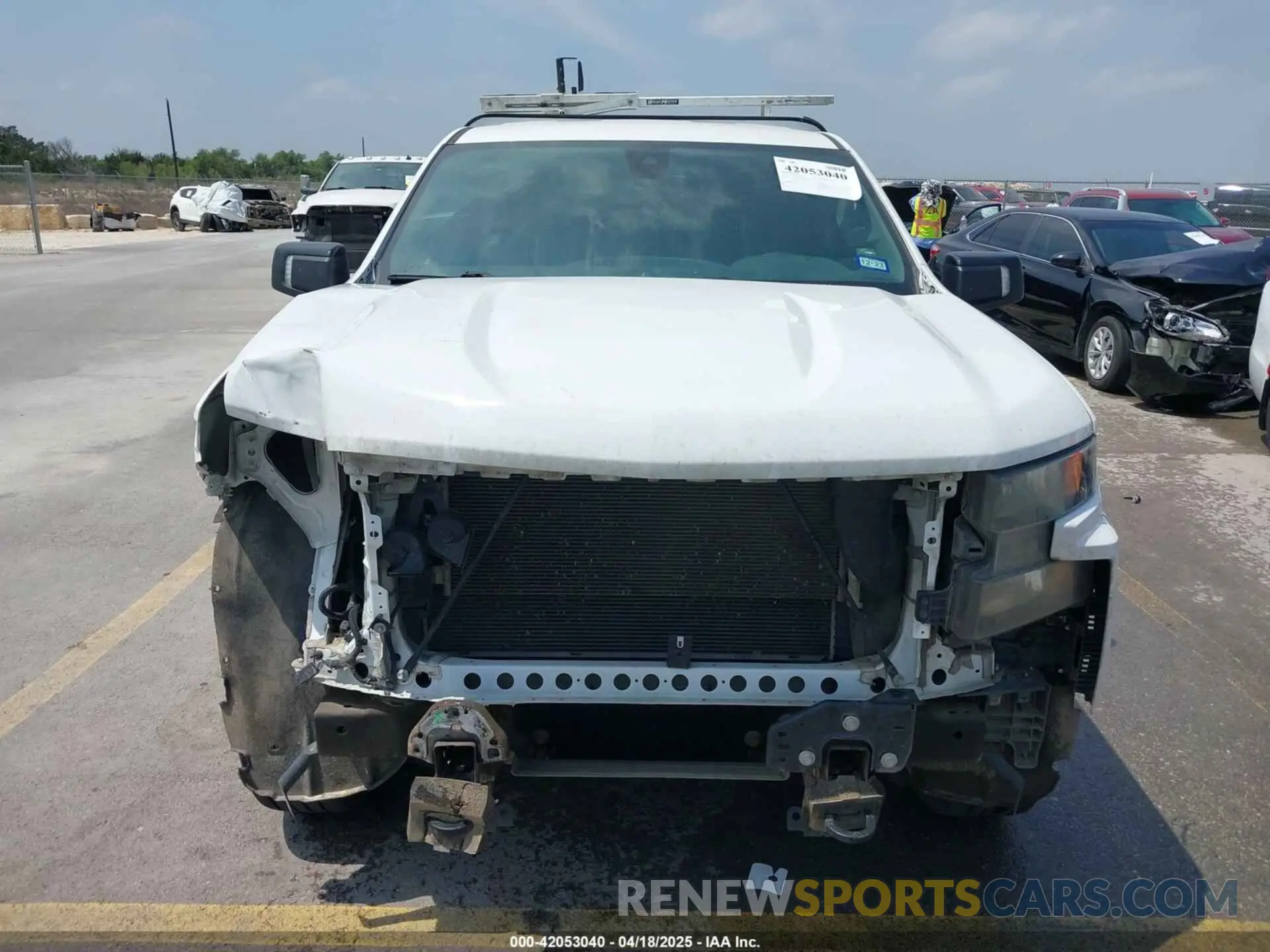 12 Photograph of a damaged car 3GCNYAEH3MG479597 CHEVROLET SILVERADO 1500 2021