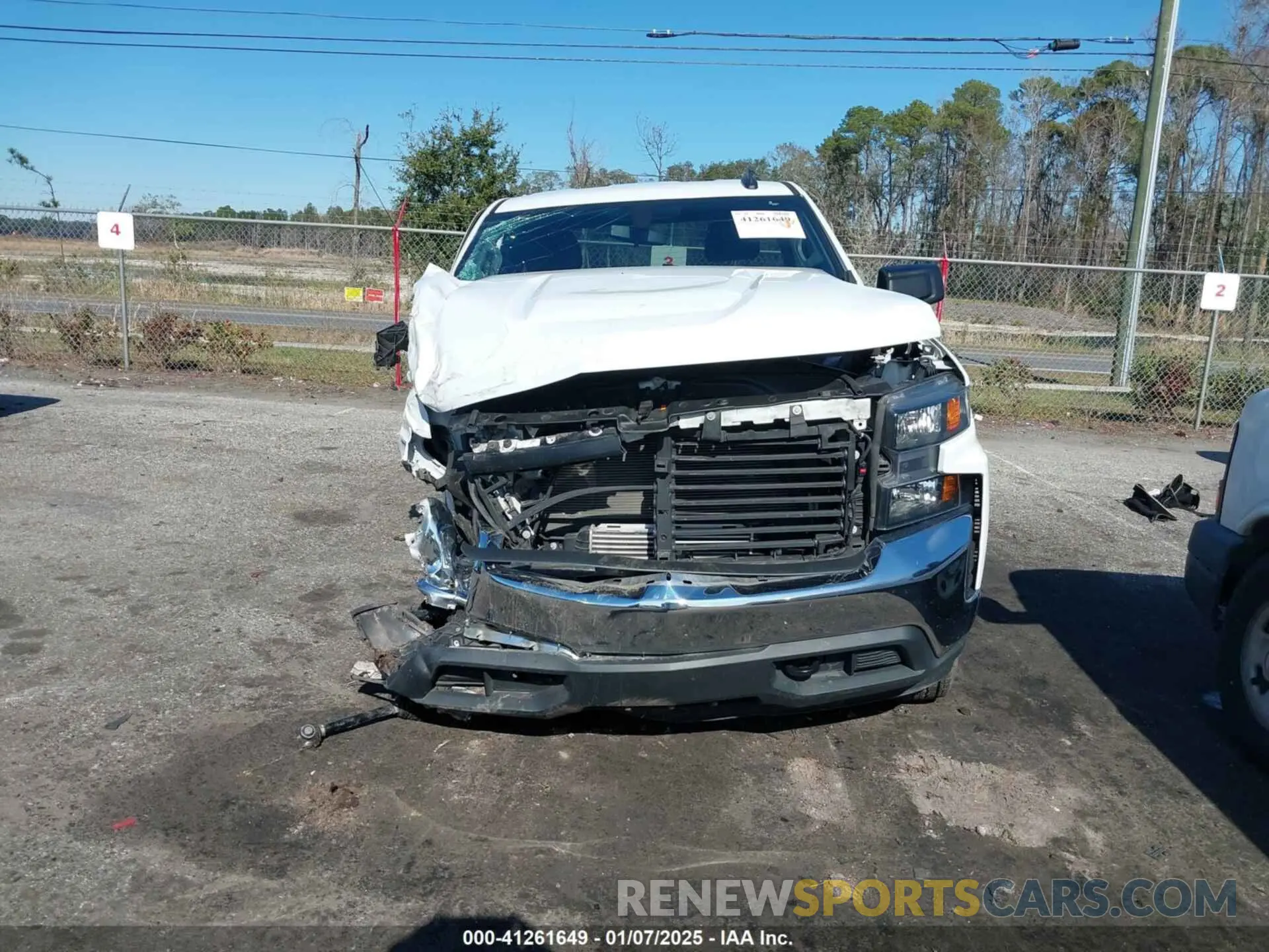 12 Photograph of a damaged car 3GCNYAEK5MG393641 CHEVROLET SILVERADO 1500 2021