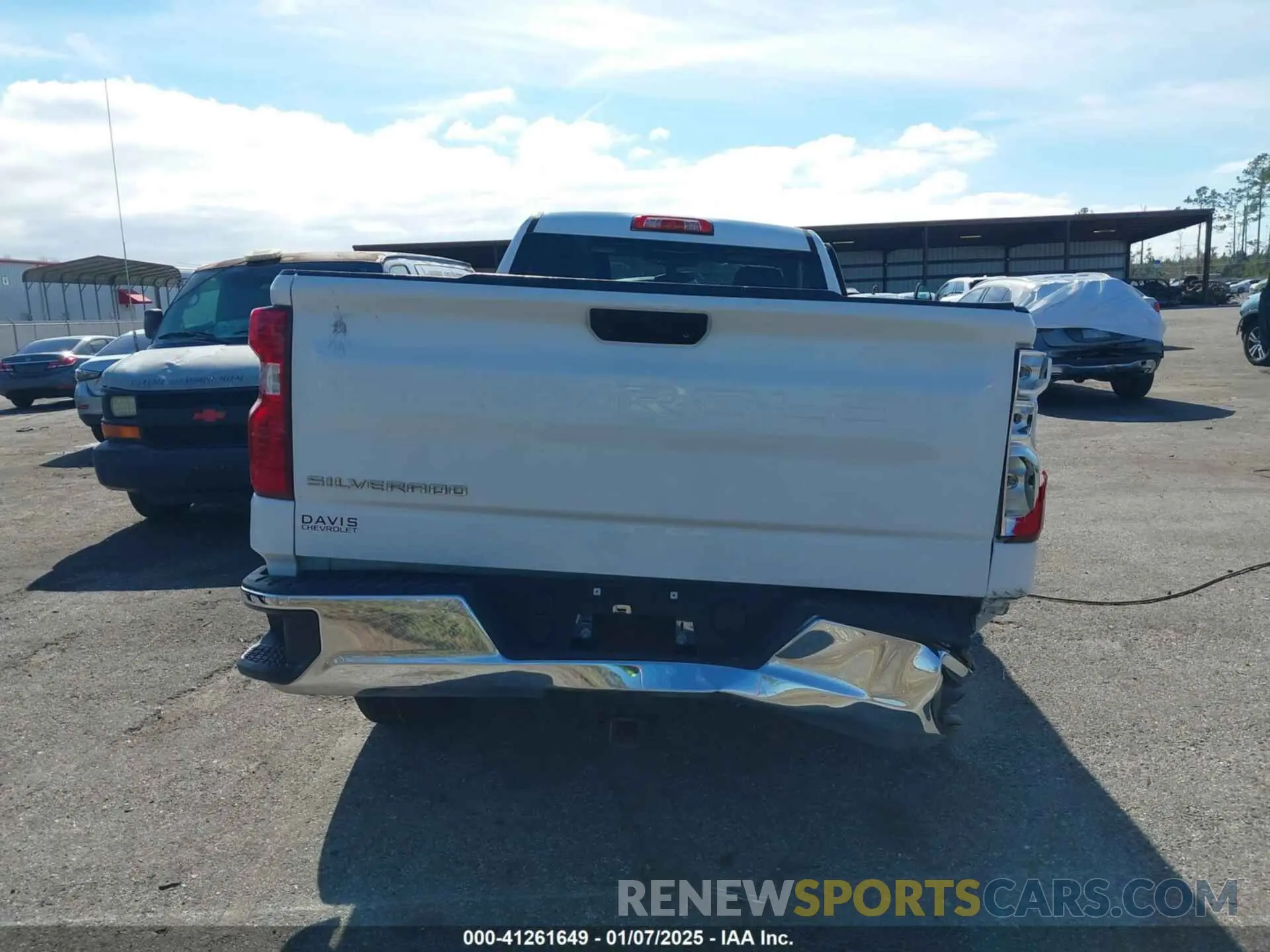 16 Photograph of a damaged car 3GCNYAEK5MG393641 CHEVROLET SILVERADO 1500 2021