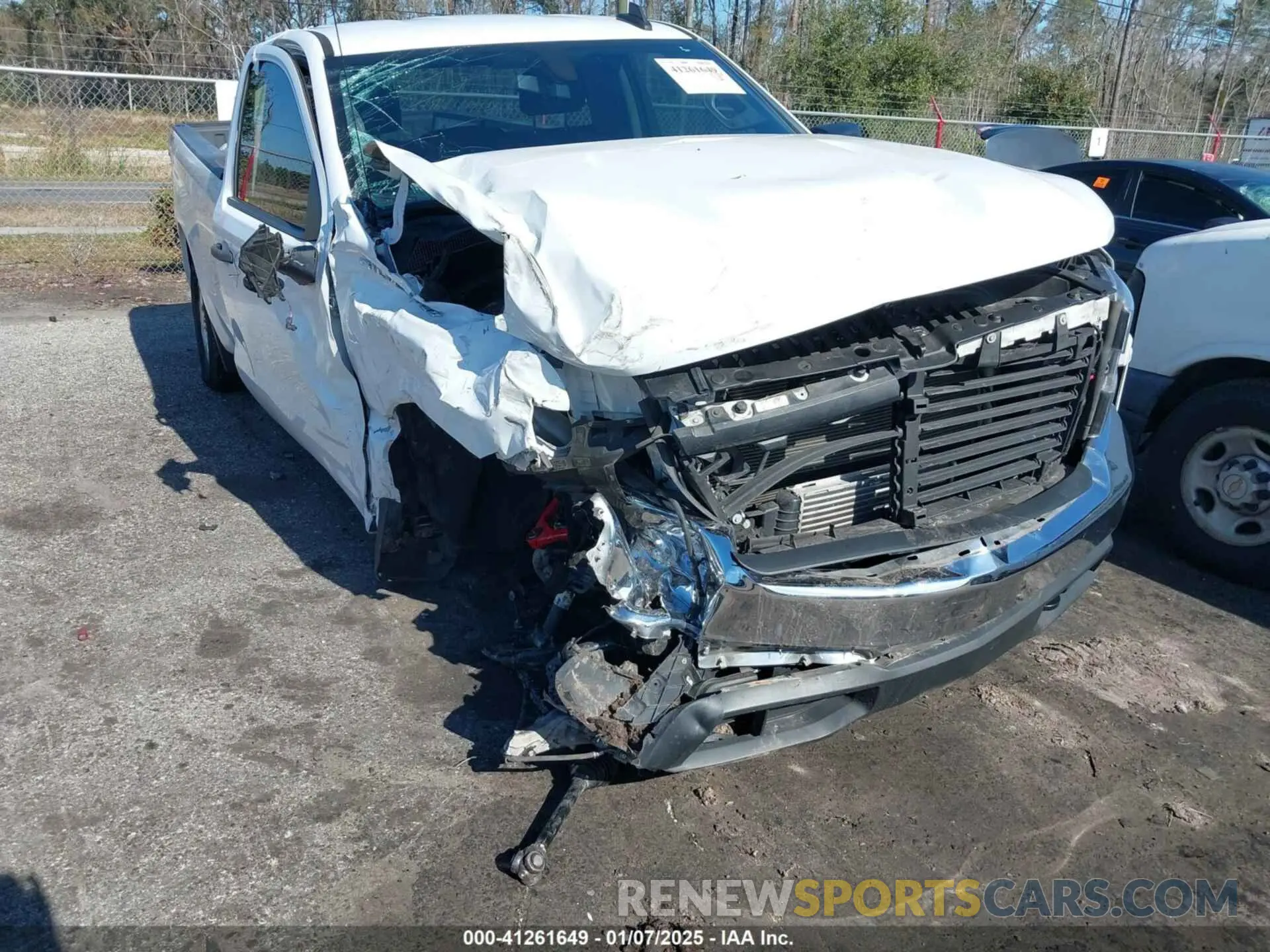 6 Photograph of a damaged car 3GCNYAEK5MG393641 CHEVROLET SILVERADO 1500 2021