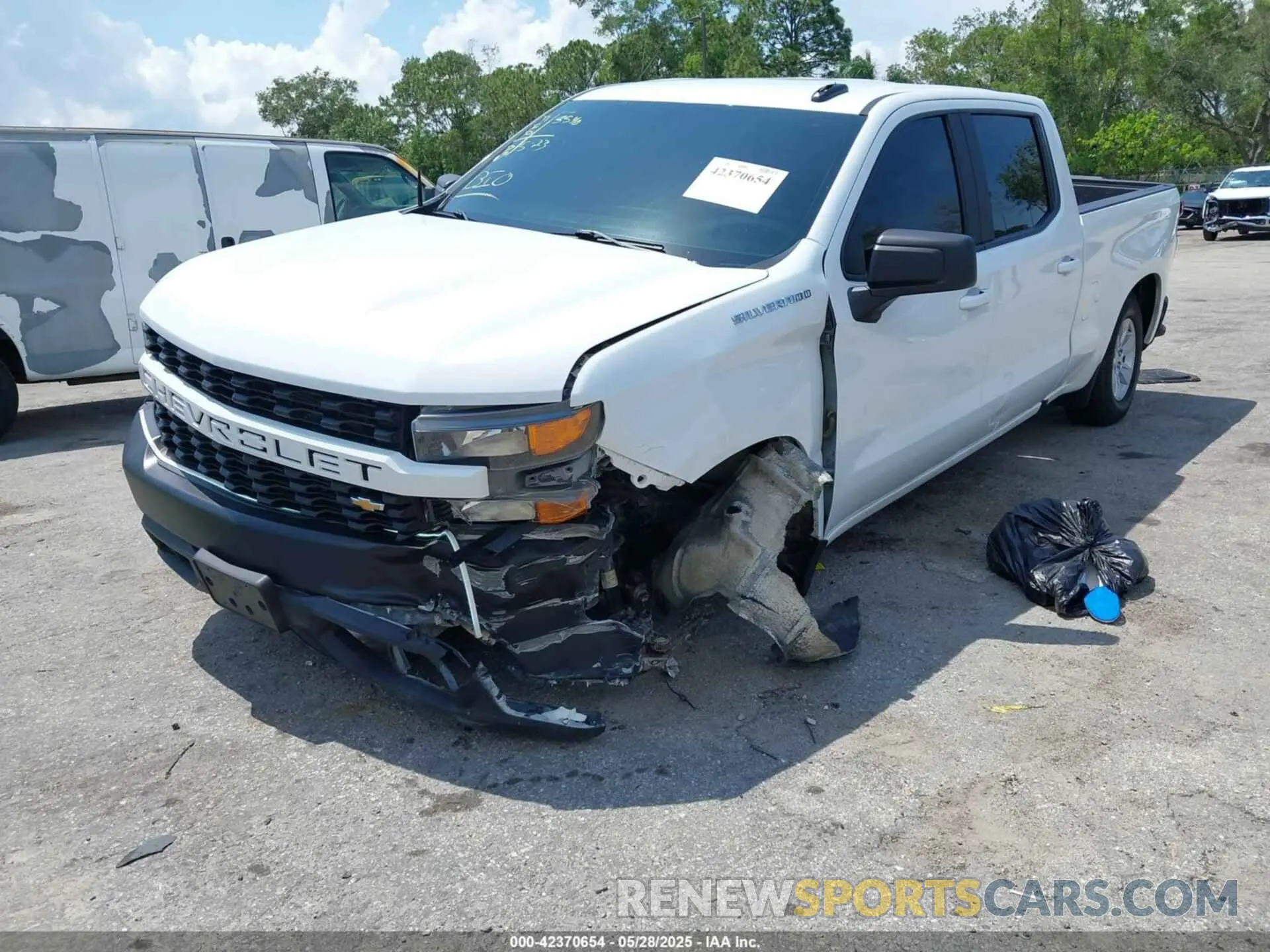 6 Photograph of a damaged car 3GCPWAEF6MG423540 CHEVROLET SILVERADO 1500 2021