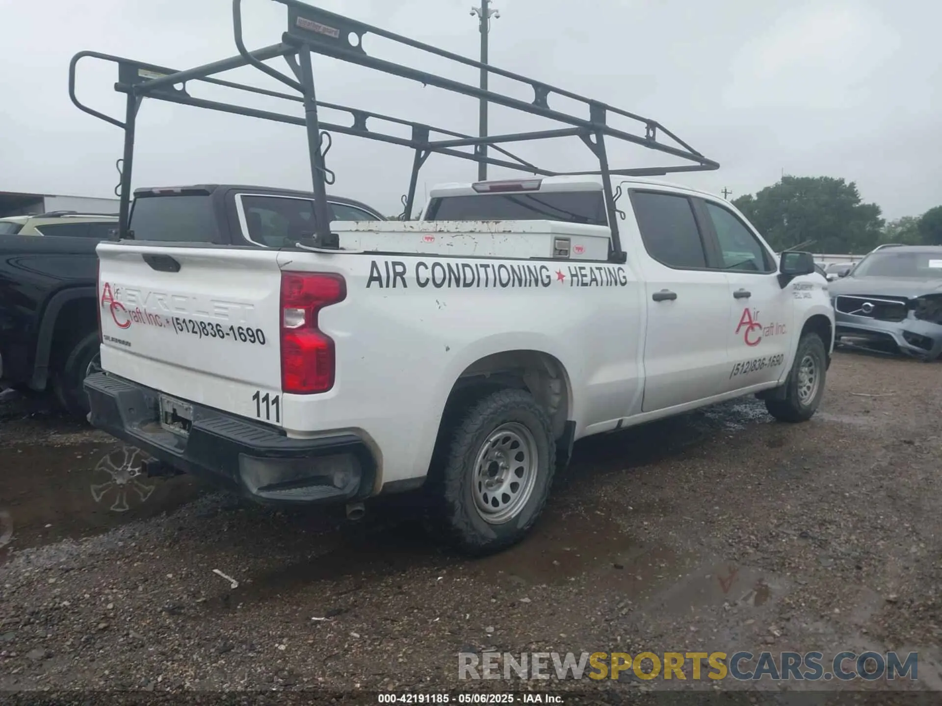 4 Photograph of a damaged car 3GCPWAEF7MG188534 CHEVROLET SILVERADO 1500 2021