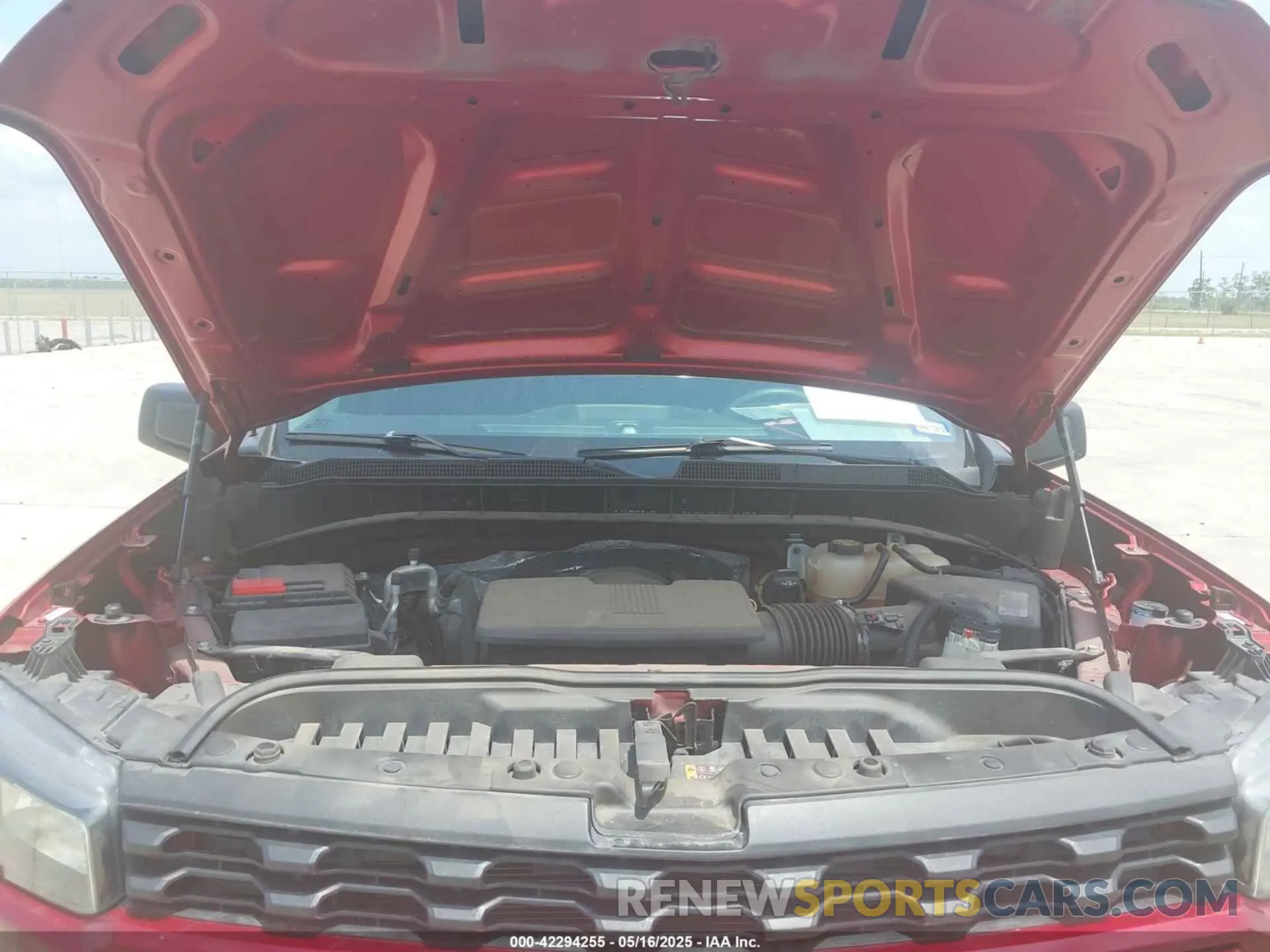 10 Photograph of a damaged car 3GCPWBEH1MG160722 CHEVROLET SILVERADO 1500 2021