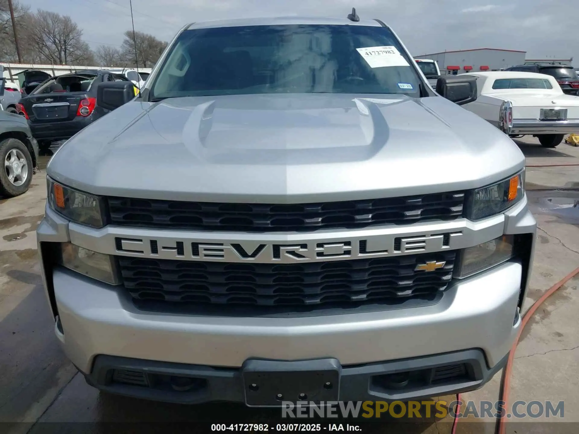 12 Photograph of a damaged car 3GCPWBEH7MG128776 CHEVROLET SILVERADO 1500 2021