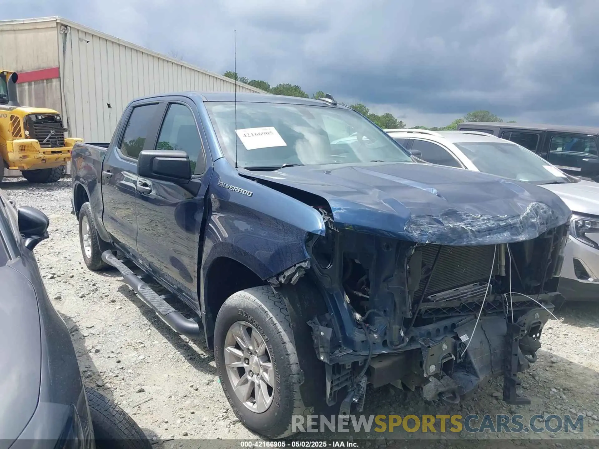 1 Photograph of a damaged car 3GCPWBEK1MG174289 CHEVROLET SILVERADO 1500 2021