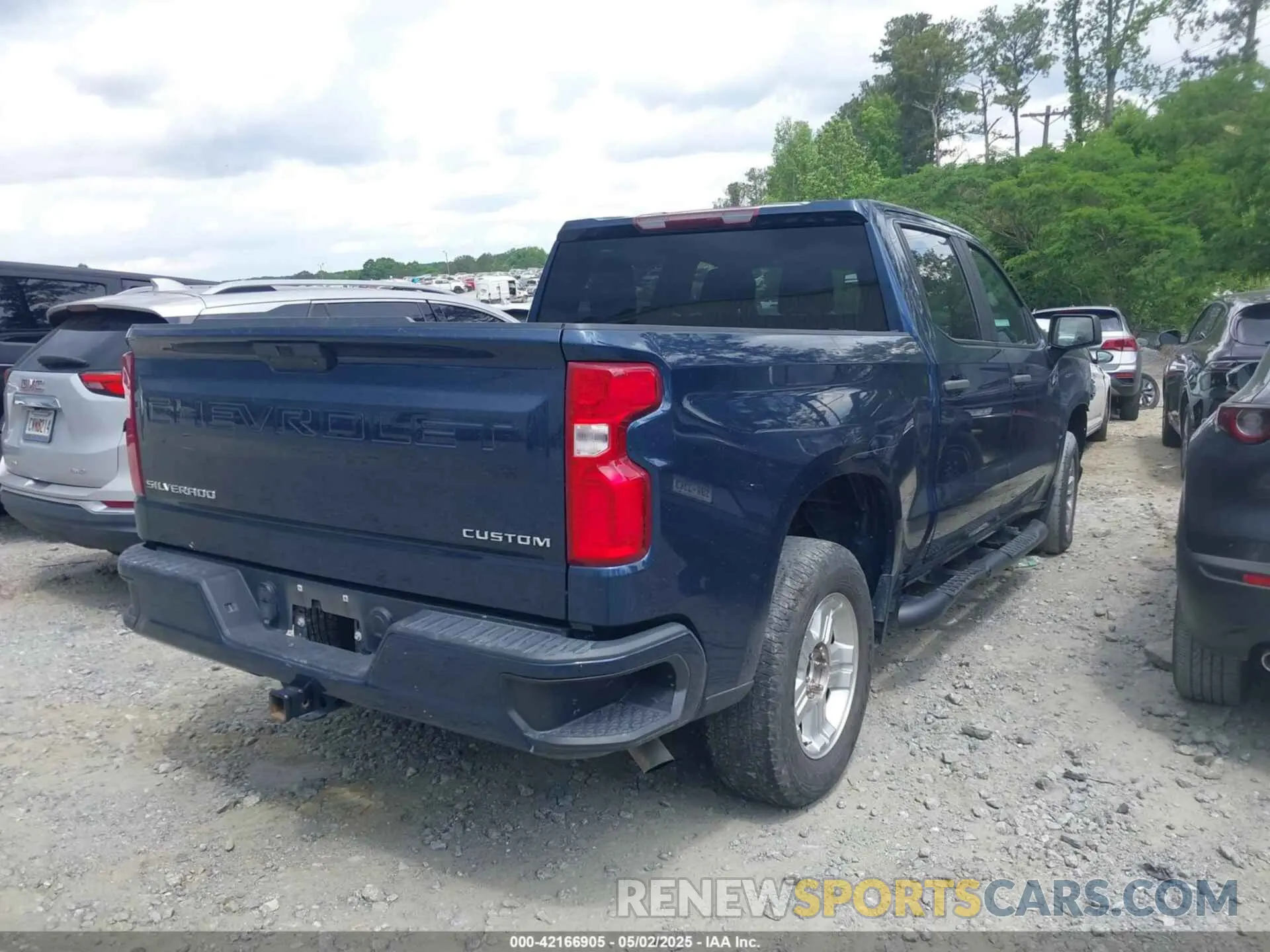 4 Photograph of a damaged car 3GCPWBEK1MG174289 CHEVROLET SILVERADO 1500 2021