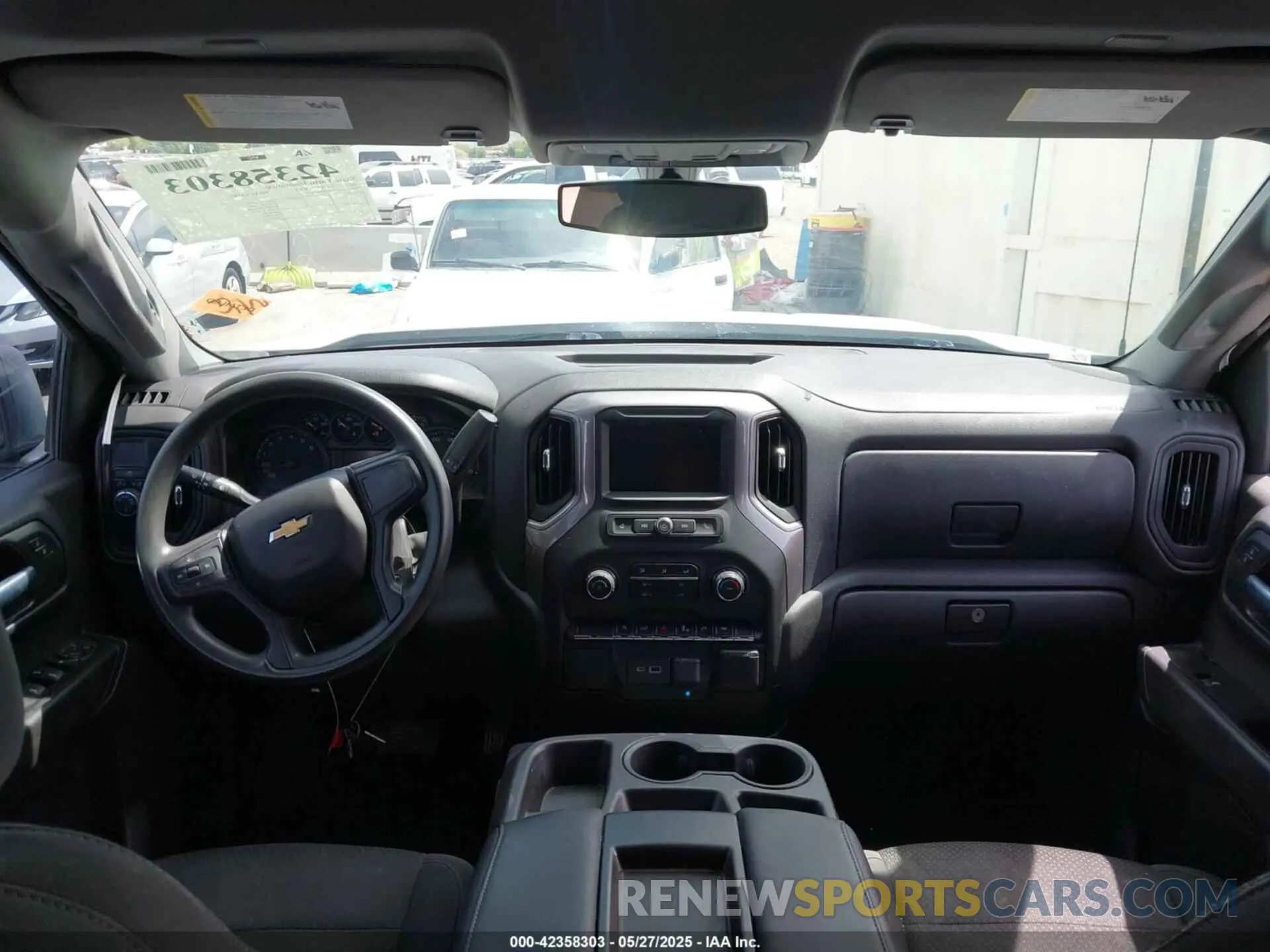 5 Photograph of a damaged car 3GCPWBEK2MG160546 CHEVROLET SILVERADO 1500 2021