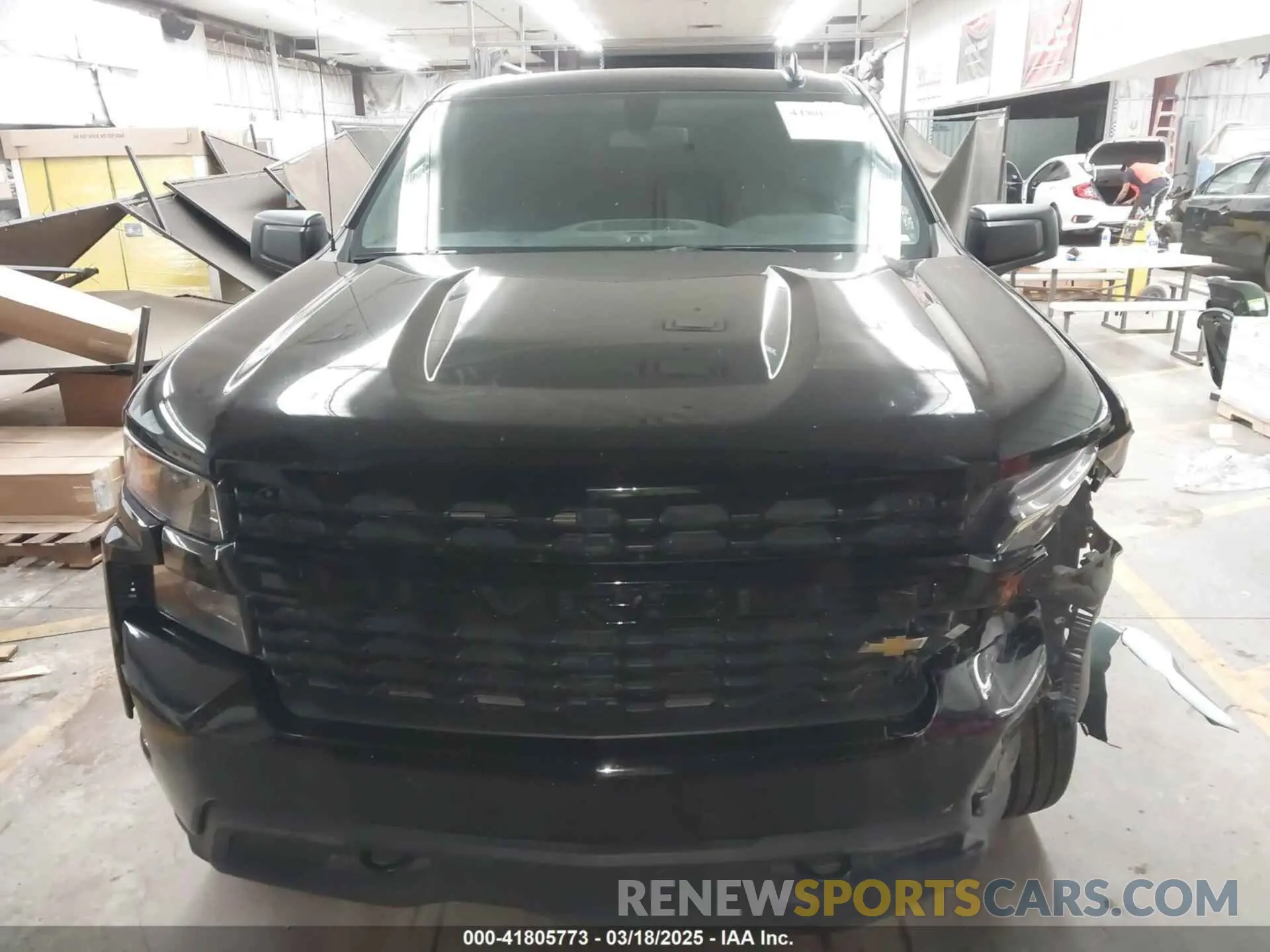 12 Photograph of a damaged car 3GCPWBEK2MG280007 CHEVROLET SILVERADO 1500 2021