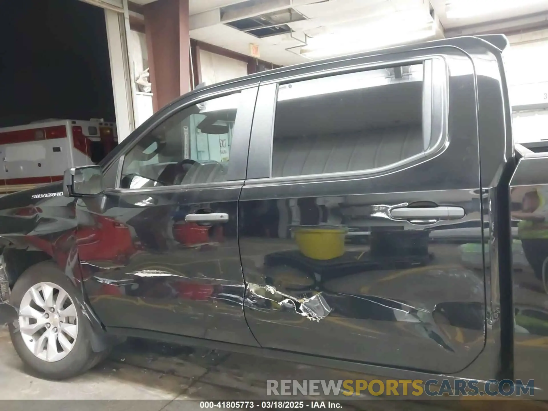 14 Photograph of a damaged car 3GCPWBEK2MG280007 CHEVROLET SILVERADO 1500 2021