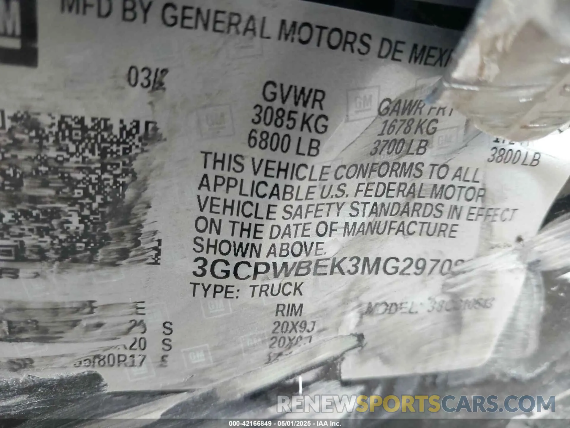 9 Photograph of a damaged car 3GCPWBEK3MG297088 CHEVROLET SILVERADO 1500 2021