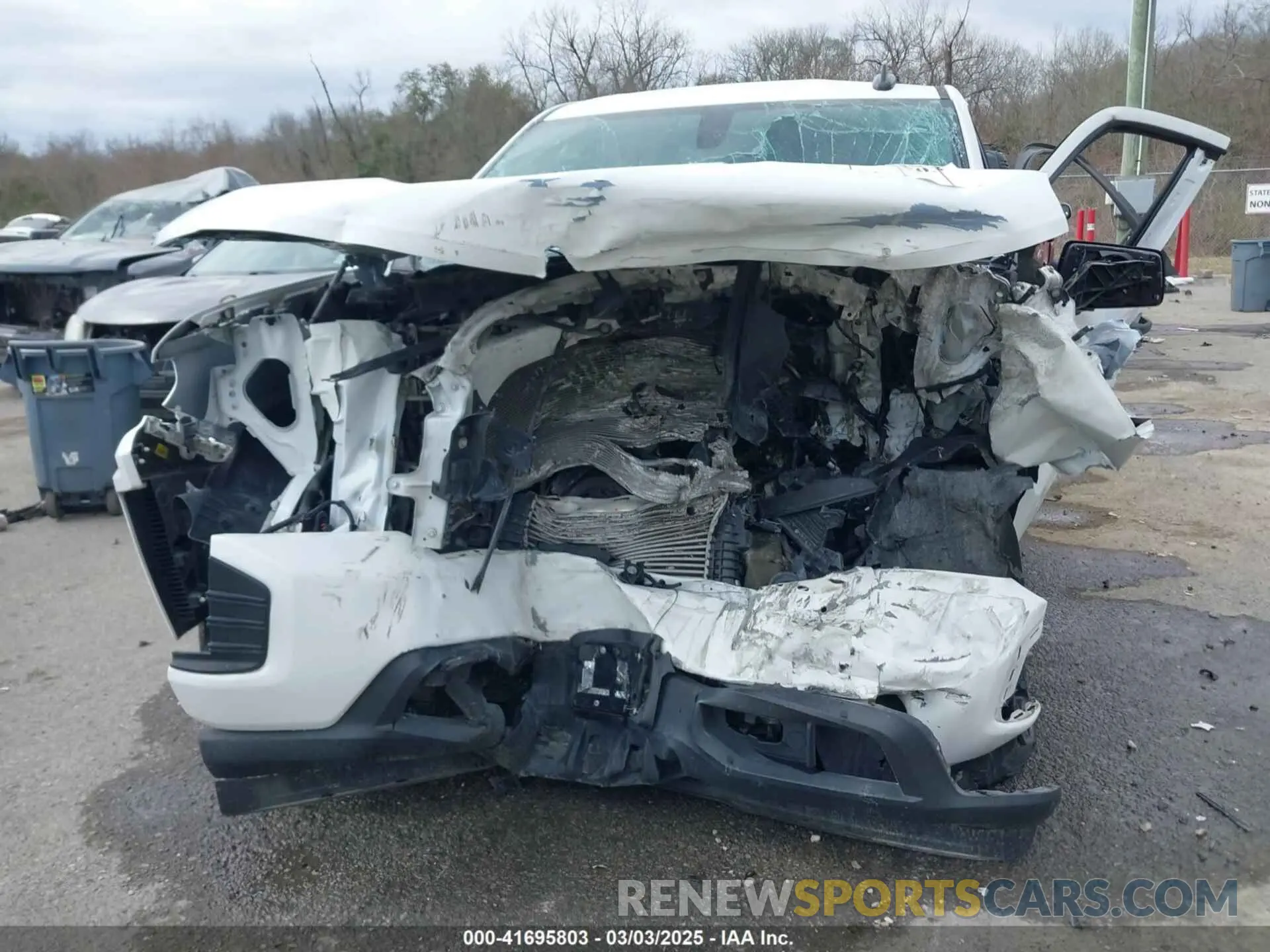 6 Photograph of a damaged car 3GCPWBEK5MG377296 CHEVROLET SILVERADO 1500 2021