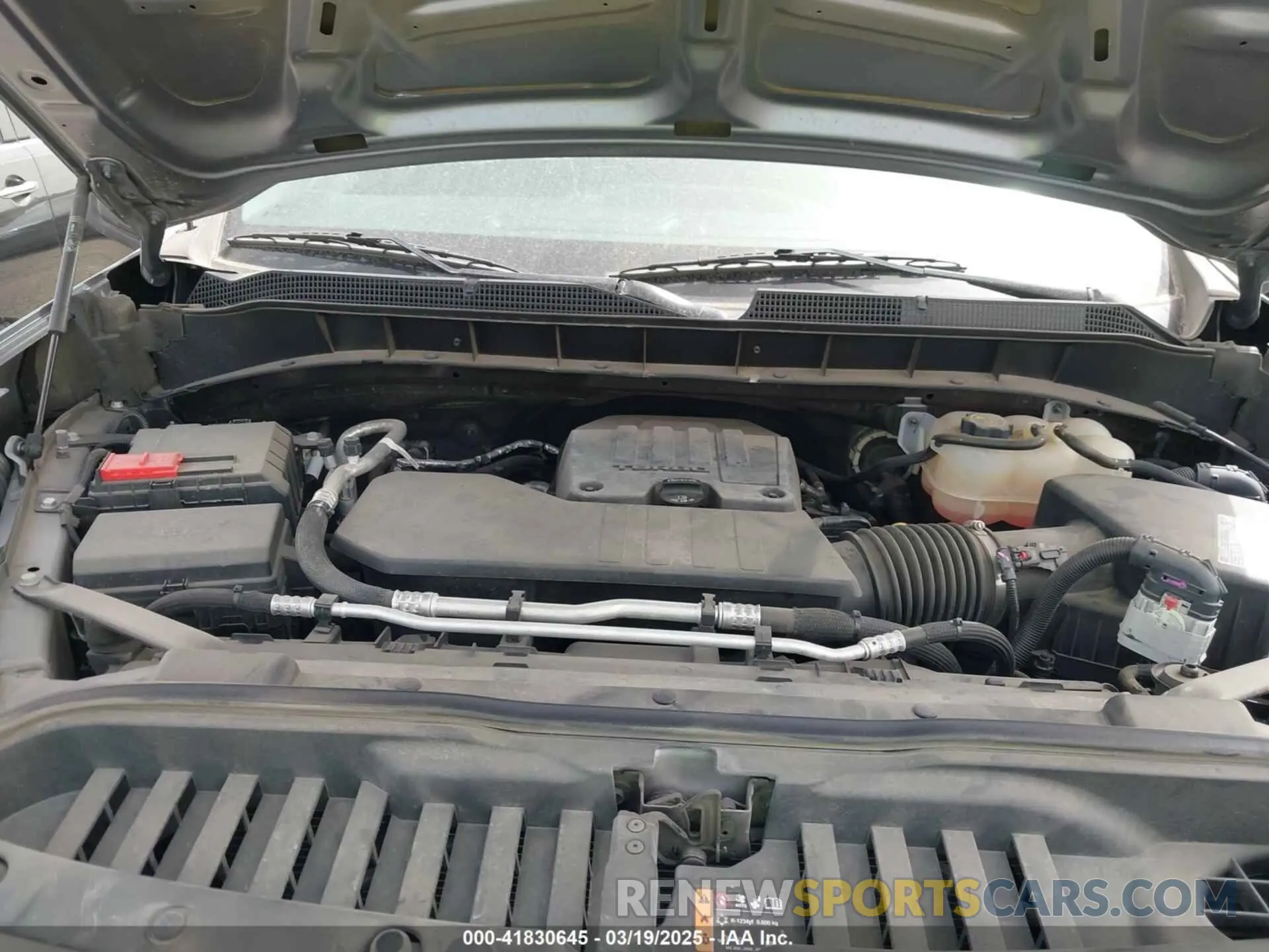 10 Photograph of a damaged car 3GCPWBEK5MG449596 CHEVROLET SILVERADO 1500 2021
