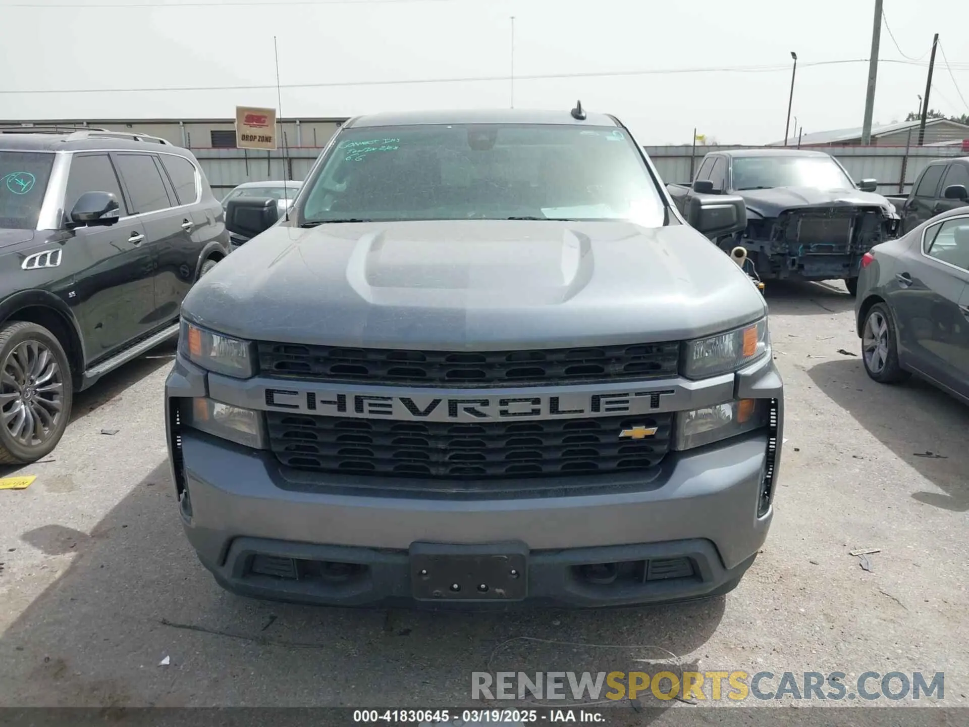 12 Photograph of a damaged car 3GCPWBEK5MG449596 CHEVROLET SILVERADO 1500 2021