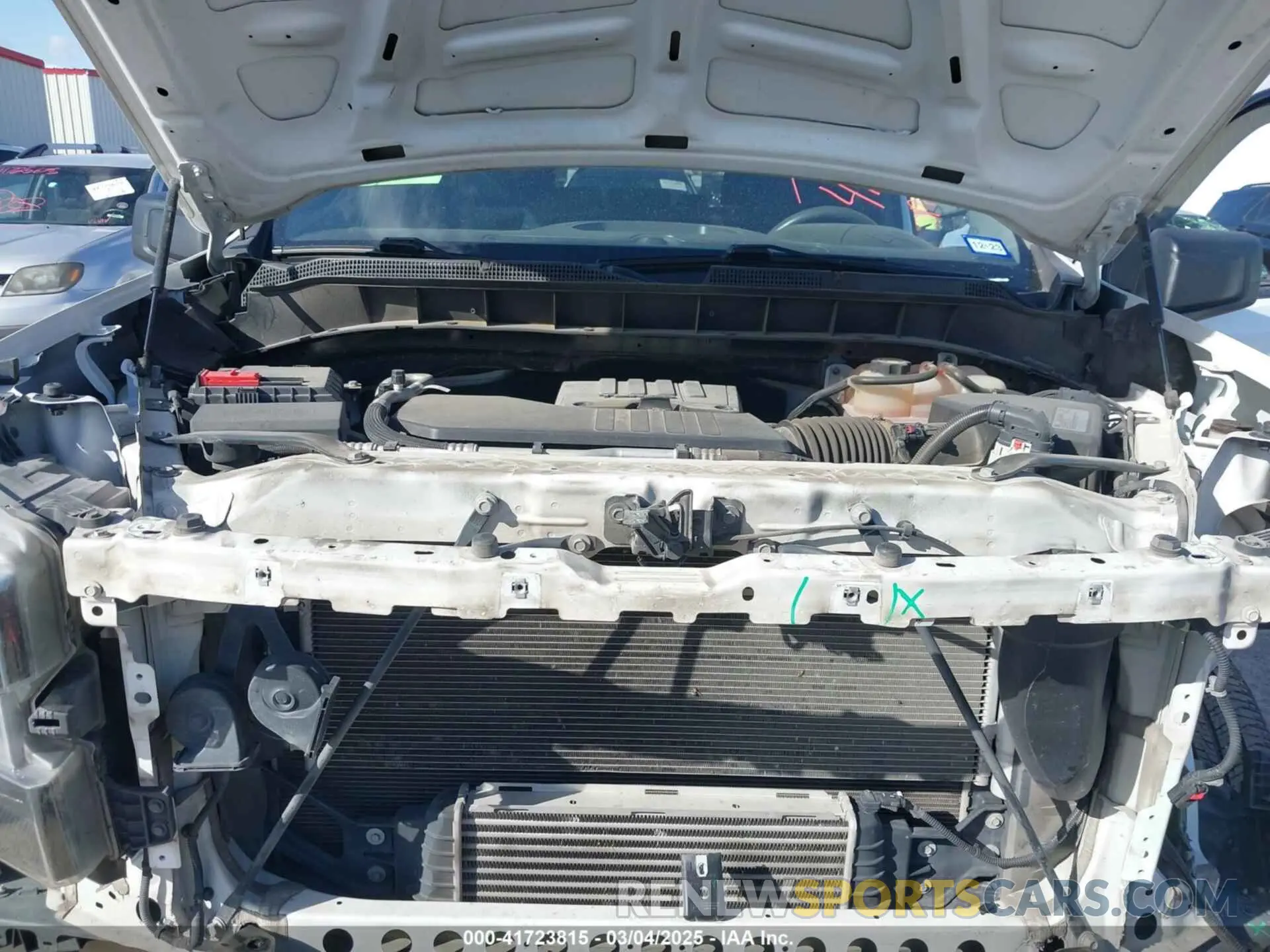 10 Photograph of a damaged car 3GCPWBEK6MG352911 CHEVROLET SILVERADO 1500 2021