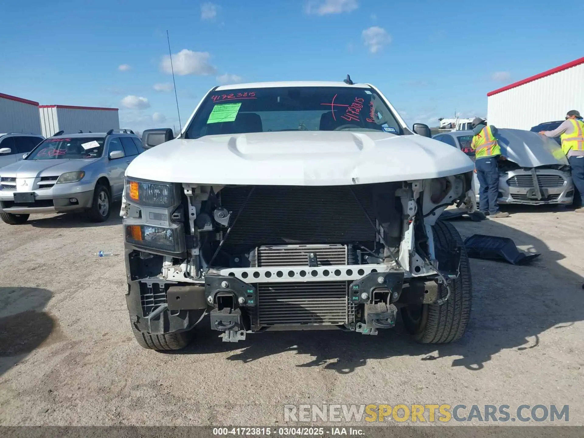 13 Photograph of a damaged car 3GCPWBEK6MG352911 CHEVROLET SILVERADO 1500 2021