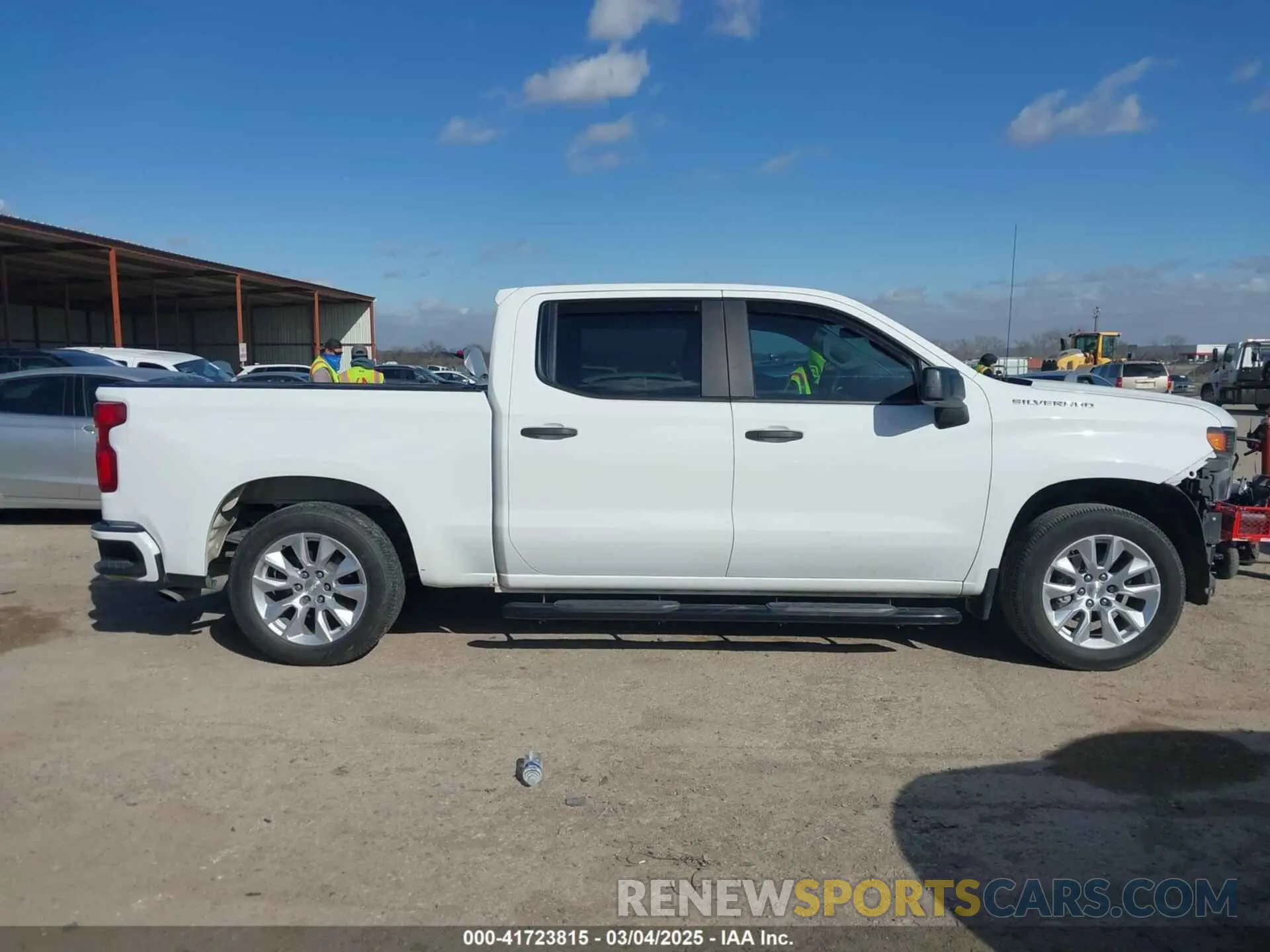 14 Photograph of a damaged car 3GCPWBEK6MG352911 CHEVROLET SILVERADO 1500 2021