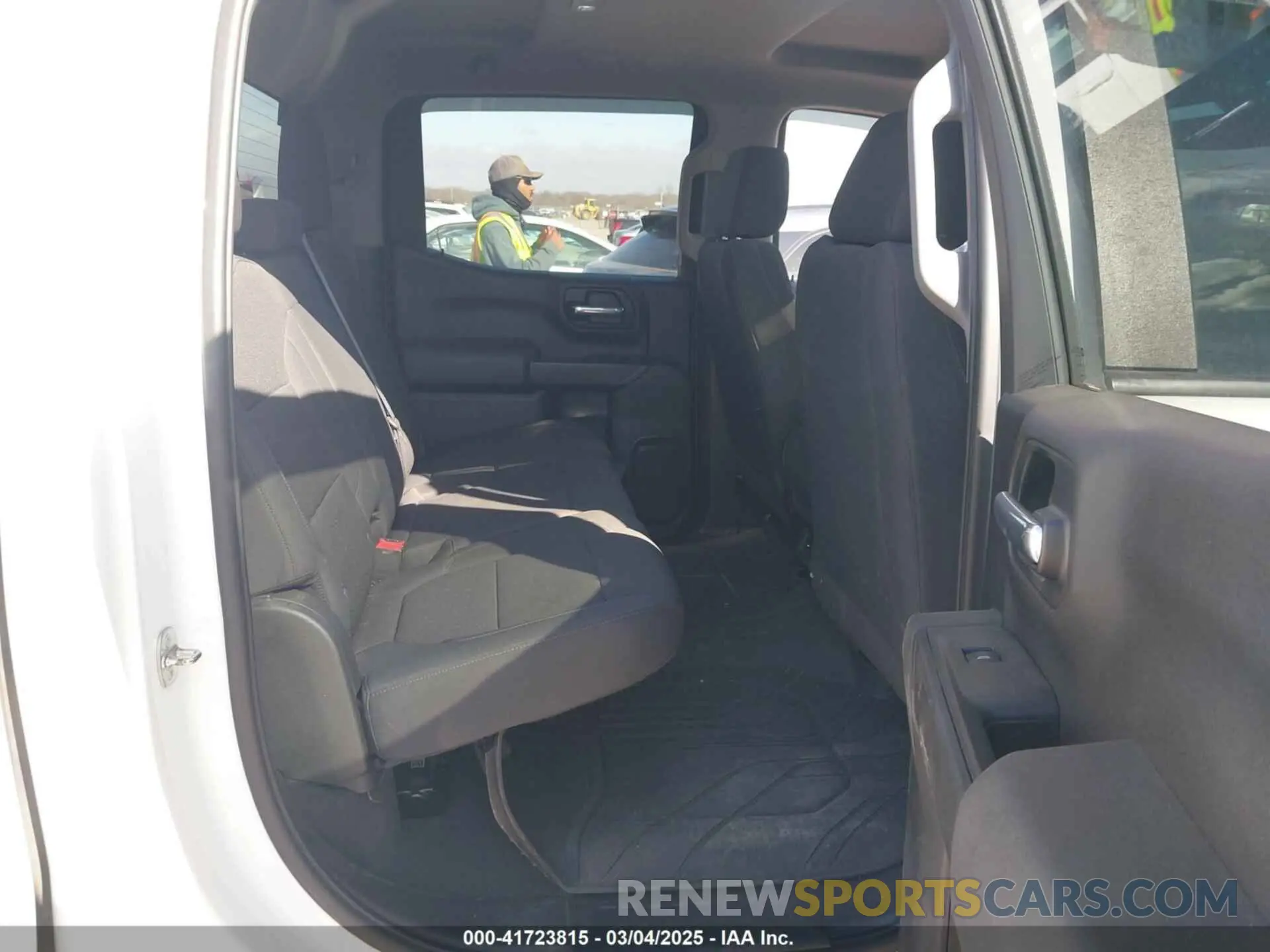 8 Photograph of a damaged car 3GCPWBEK6MG352911 CHEVROLET SILVERADO 1500 2021