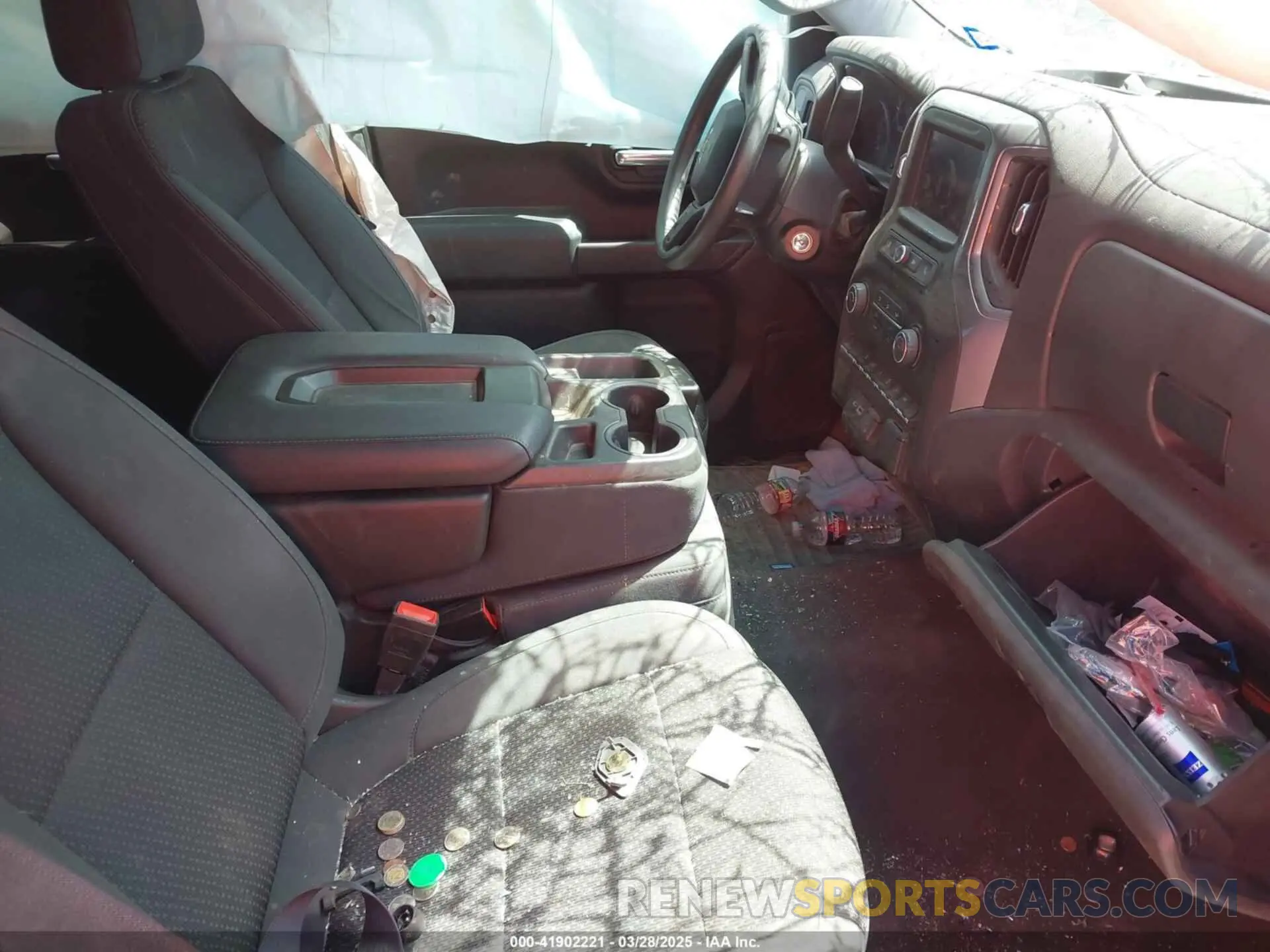 5 Photograph of a damaged car 3GCPWBEK8MG371573 CHEVROLET SILVERADO 1500 2021