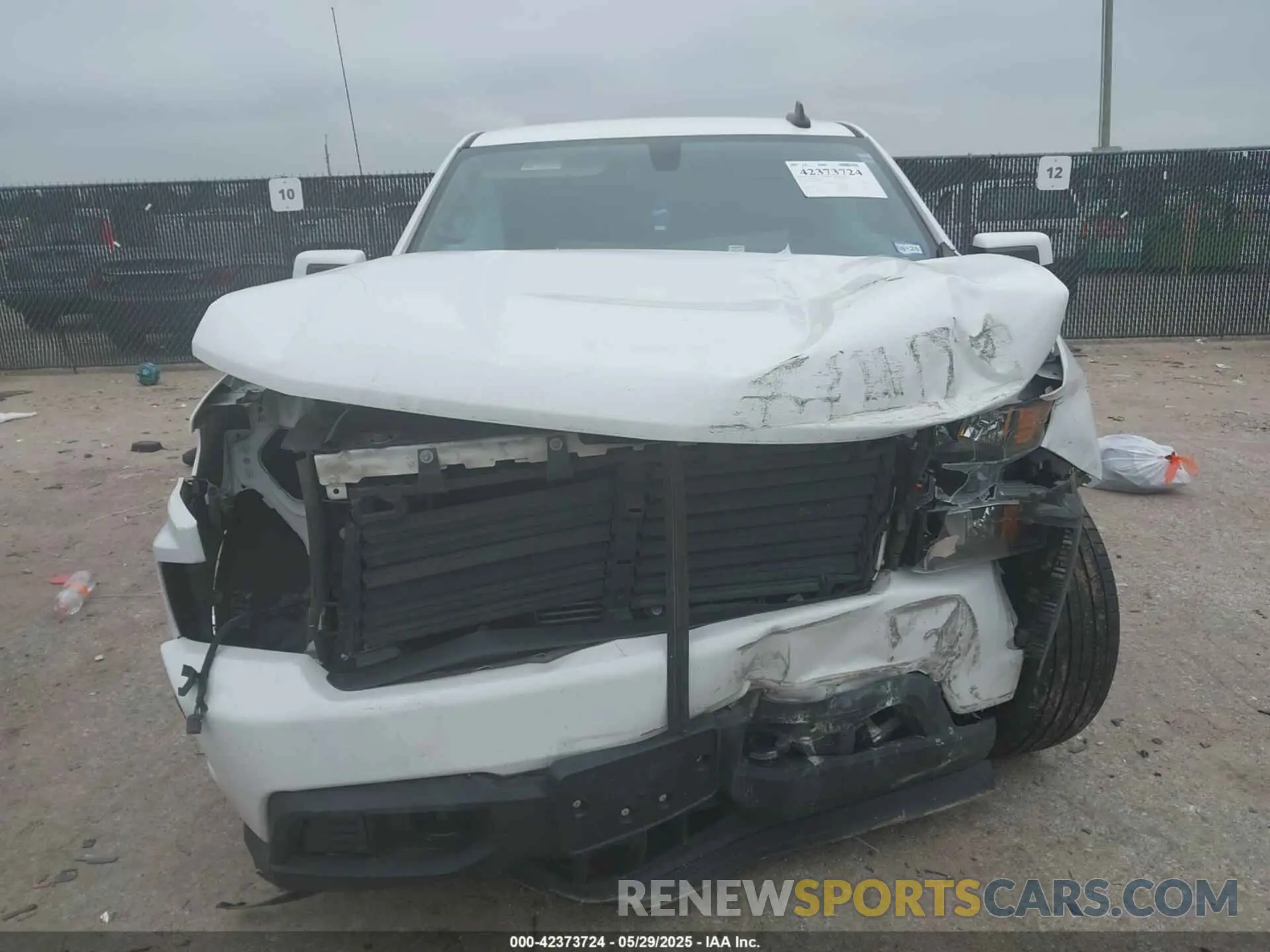 13 Photograph of a damaged car 3GCPWBEK9MG102403 CHEVROLET SILVERADO 1500 2021