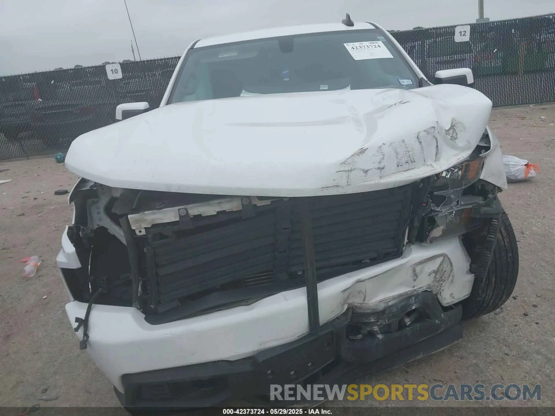 6 Photograph of a damaged car 3GCPWBEK9MG102403 CHEVROLET SILVERADO 1500 2021