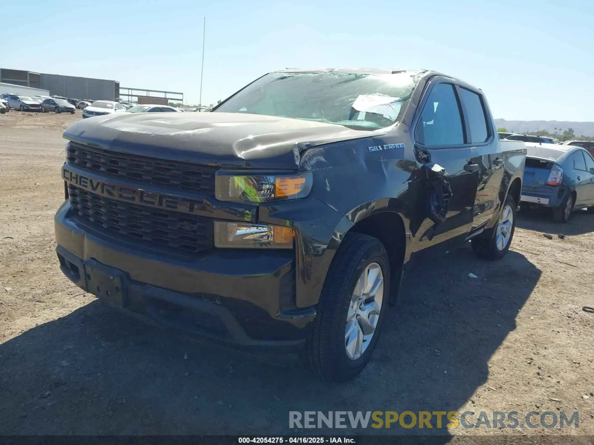 6 Photograph of a damaged car 3GCPWBEK9MG272650 CHEVROLET SILVERADO 1500 2021