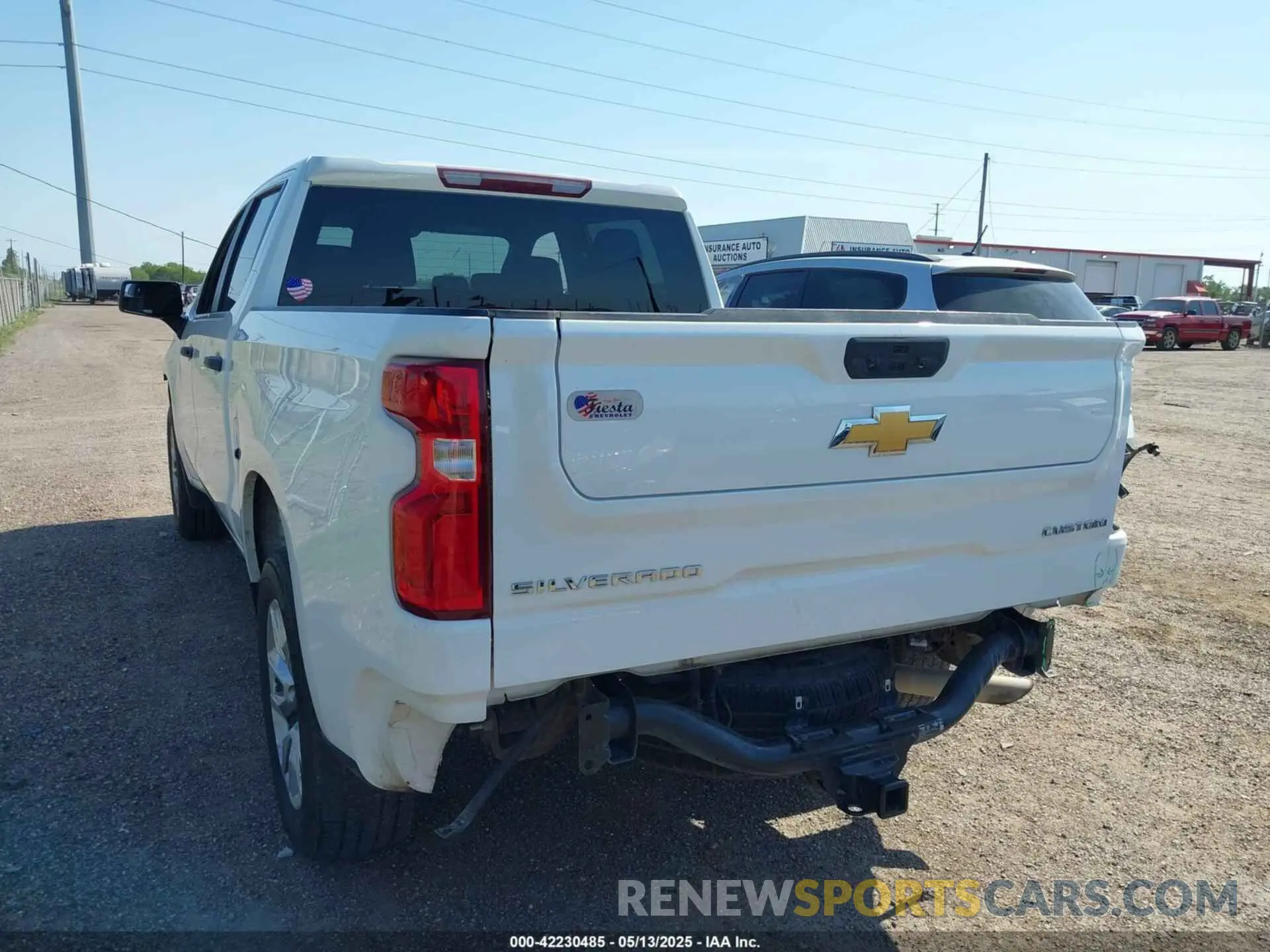 3 Photograph of a damaged car 3GCPWBEKXMG315490 CHEVROLET SILVERADO 1500 2021