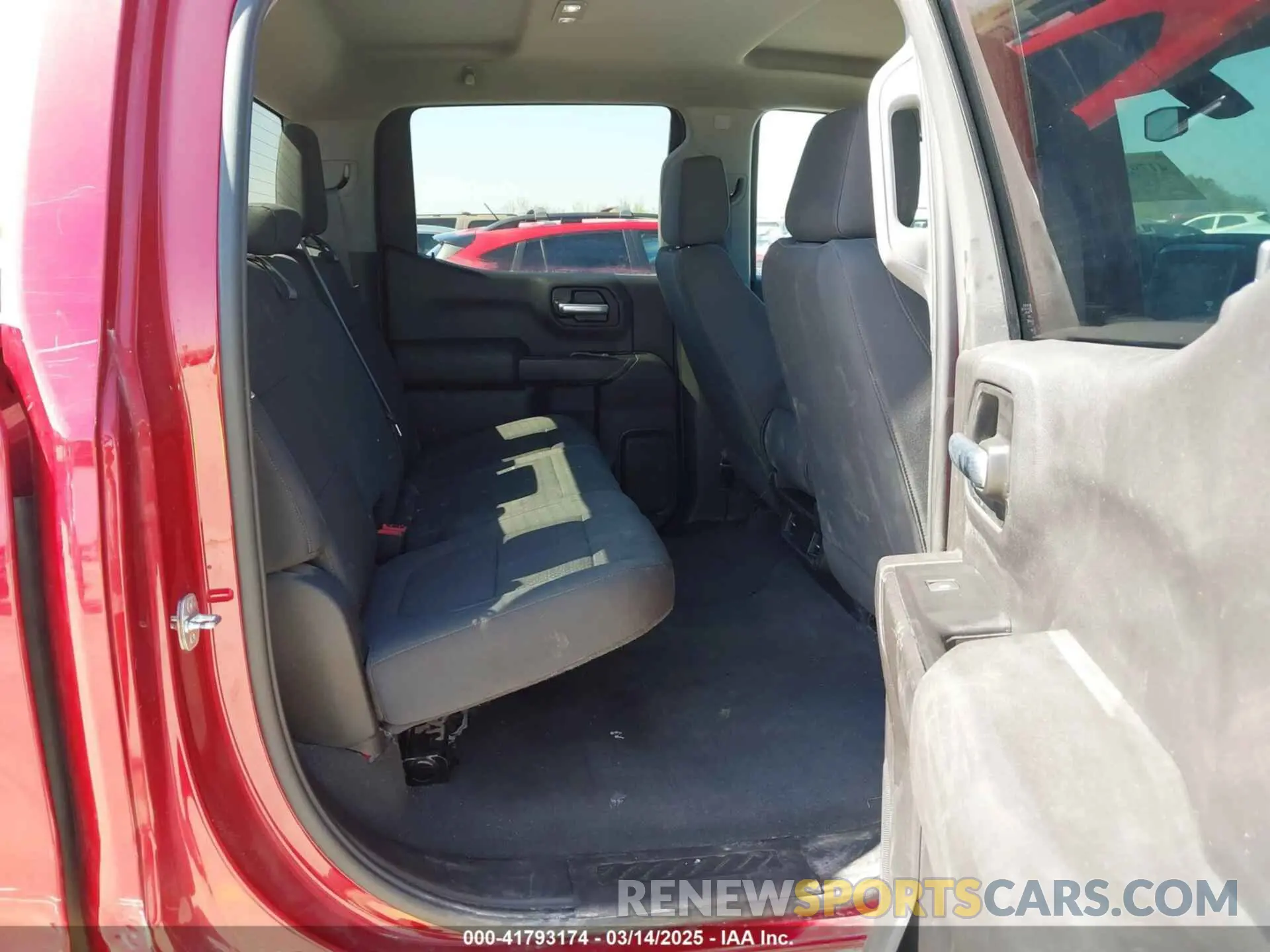 8 Photograph of a damaged car 3GCPWBEKXMG342060 CHEVROLET SILVERADO 1500 2021