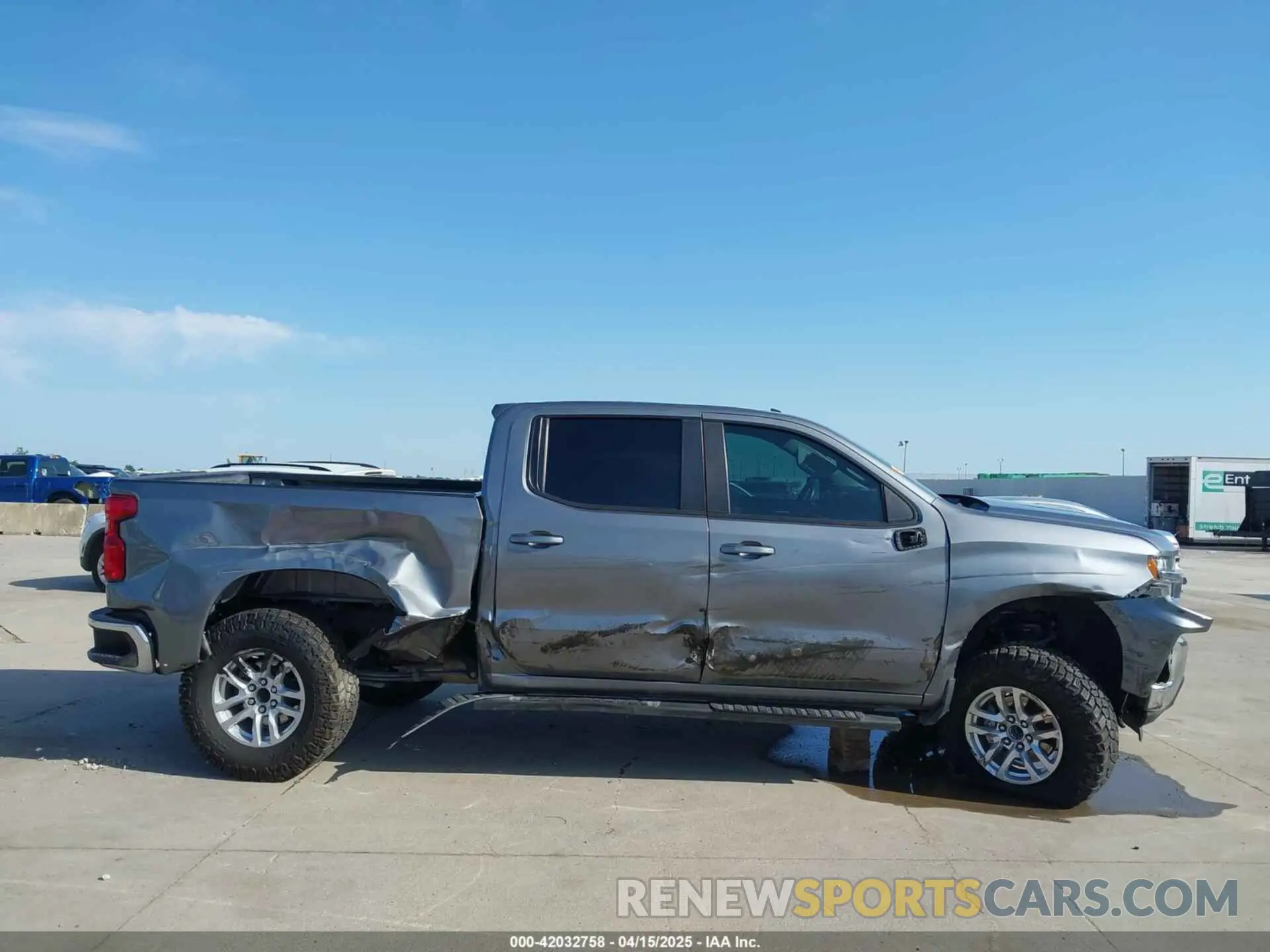 13 Photograph of a damaged car 3GCPWCED0MG426296 CHEVROLET SILVERADO 1500 2021