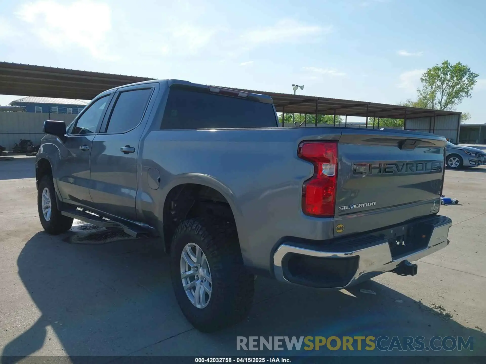 3 Photograph of a damaged car 3GCPWCED0MG426296 CHEVROLET SILVERADO 1500 2021