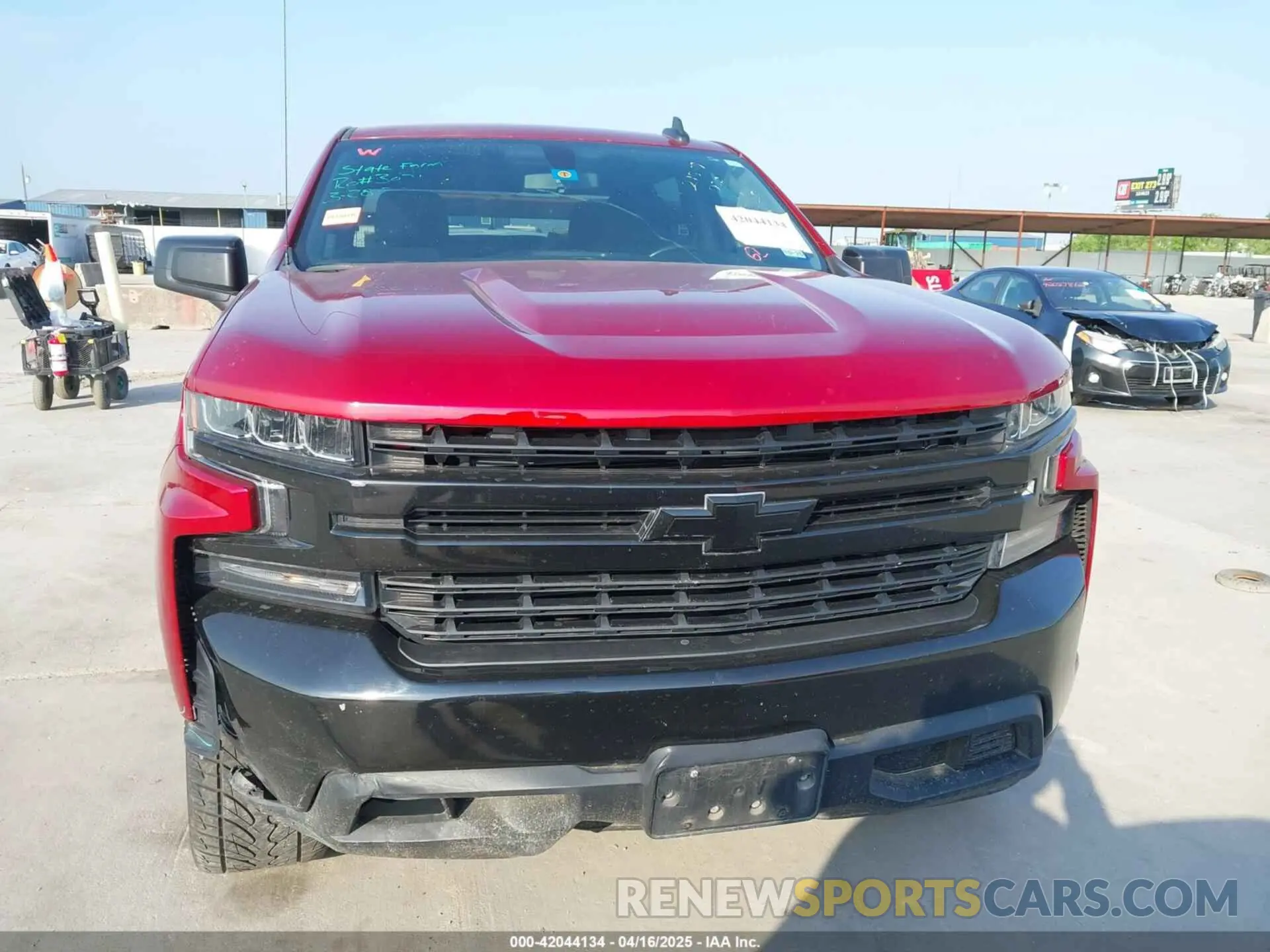 12 Photograph of a damaged car 3GCPWCED1MG450462 CHEVROLET SILVERADO 1500 2021