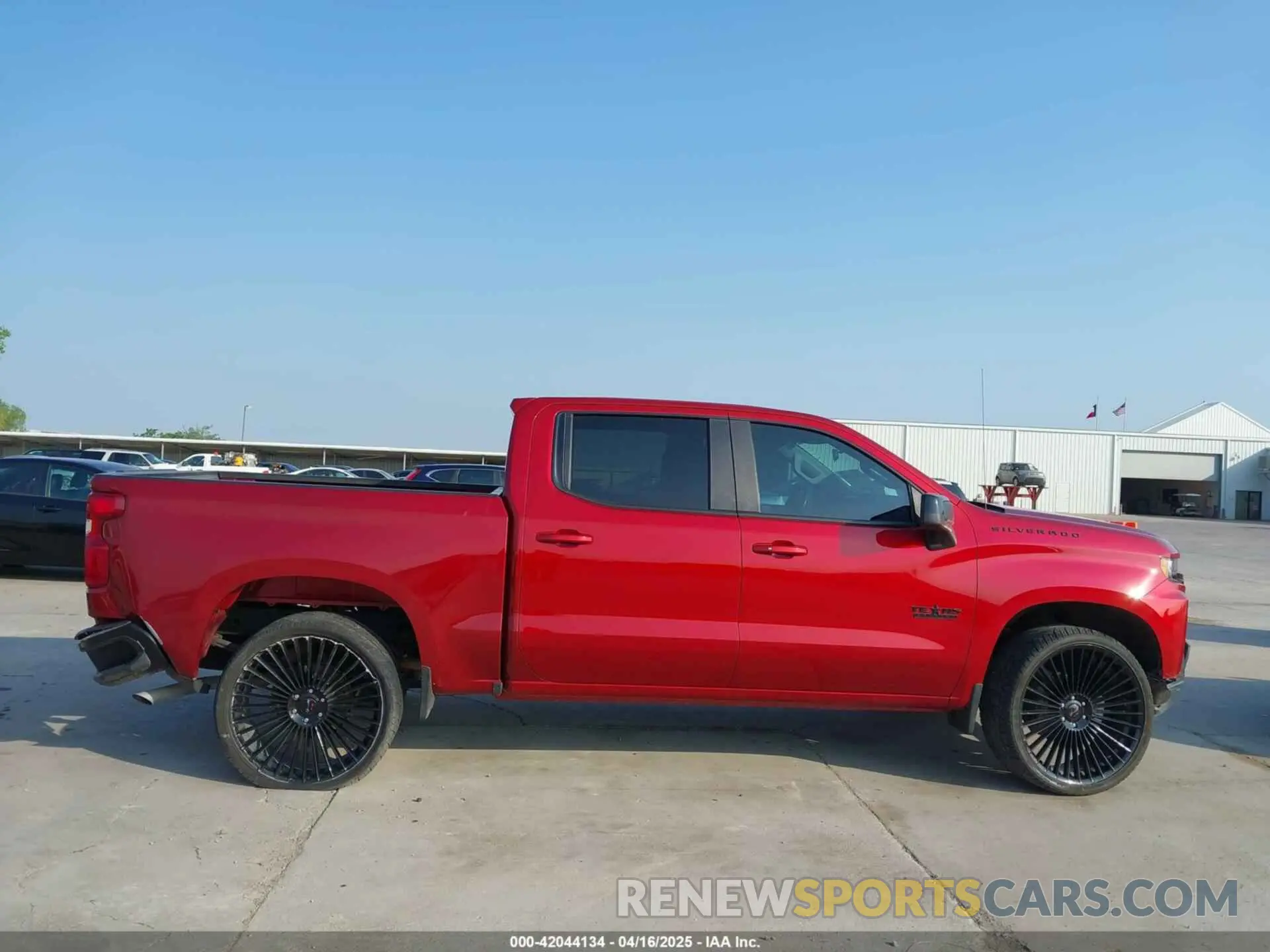 13 Photograph of a damaged car 3GCPWCED1MG450462 CHEVROLET SILVERADO 1500 2021
