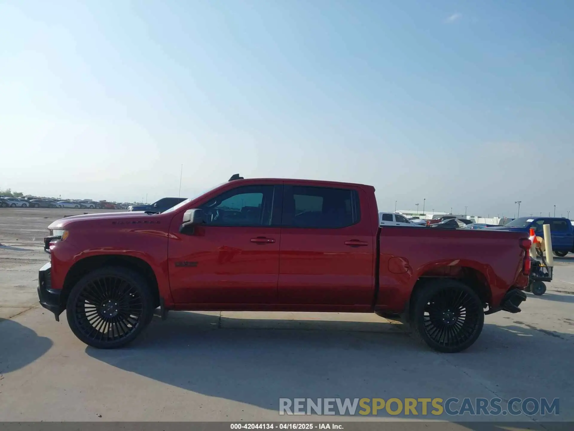 14 Photograph of a damaged car 3GCPWCED1MG450462 CHEVROLET SILVERADO 1500 2021