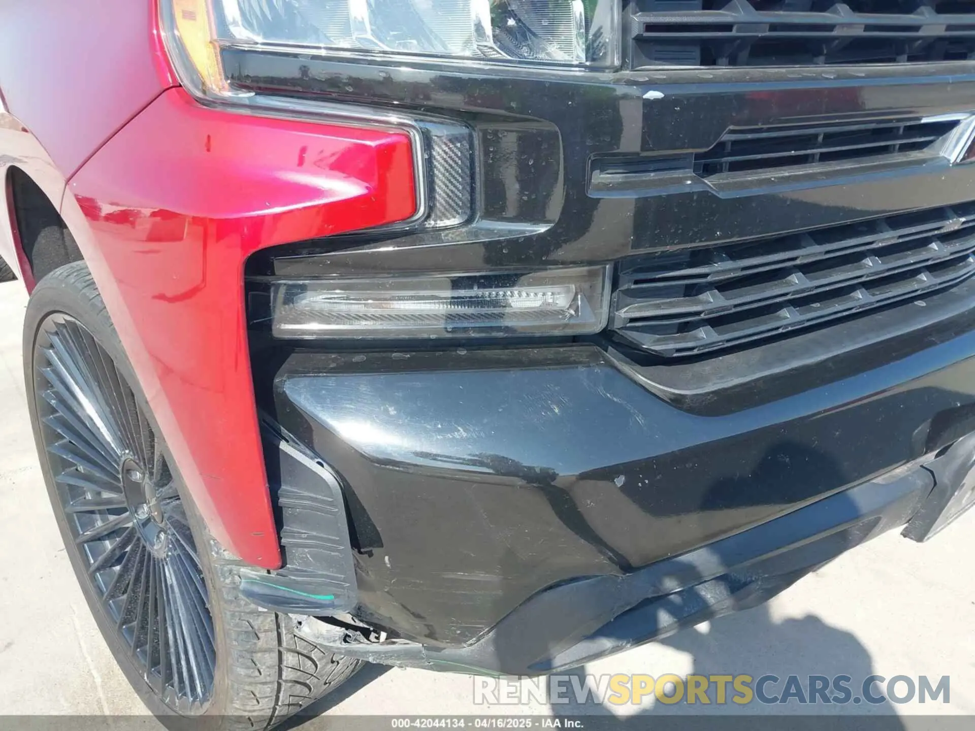 21 Photograph of a damaged car 3GCPWCED1MG450462 CHEVROLET SILVERADO 1500 2021