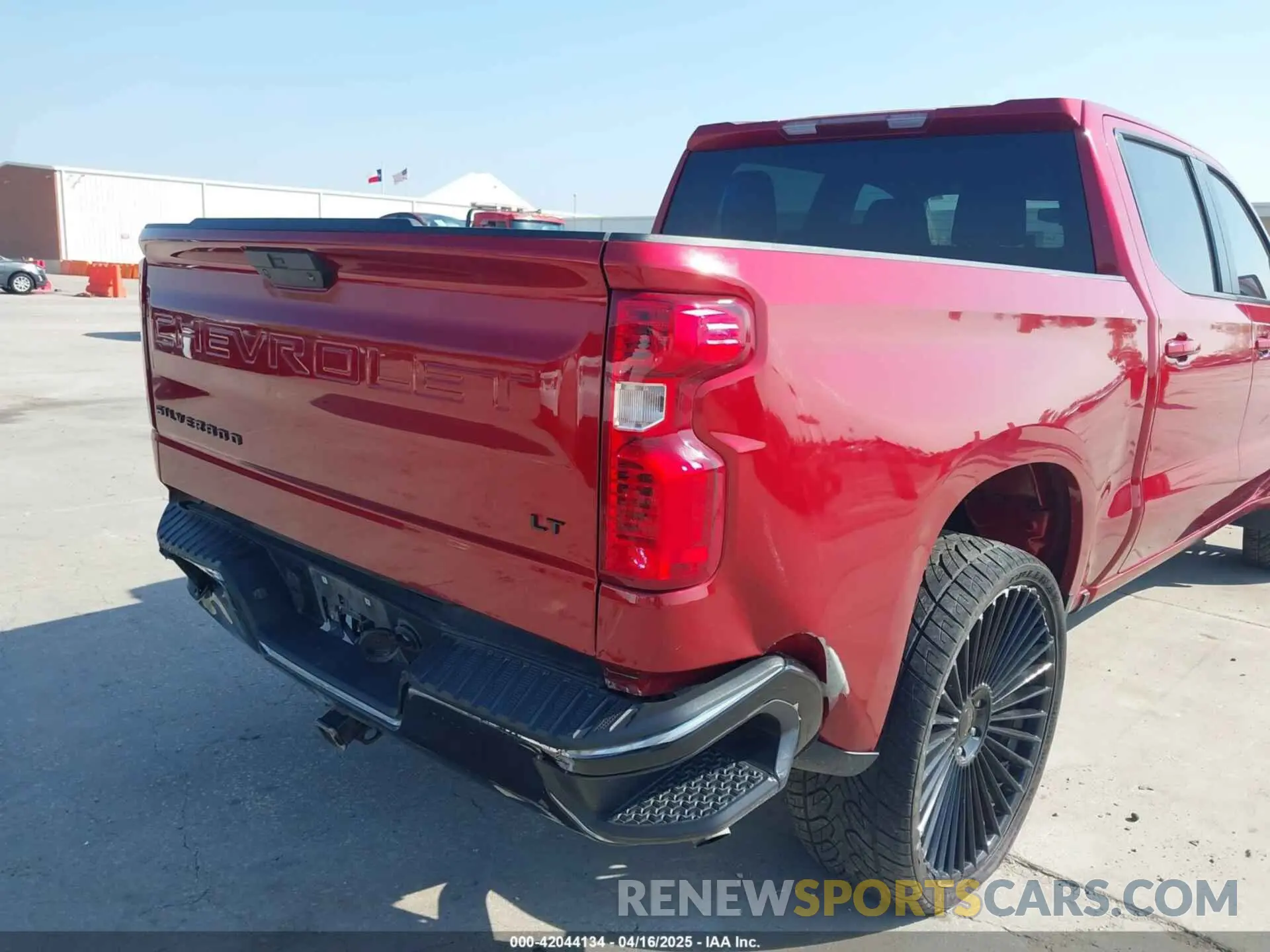 6 Photograph of a damaged car 3GCPWCED1MG450462 CHEVROLET SILVERADO 1500 2021